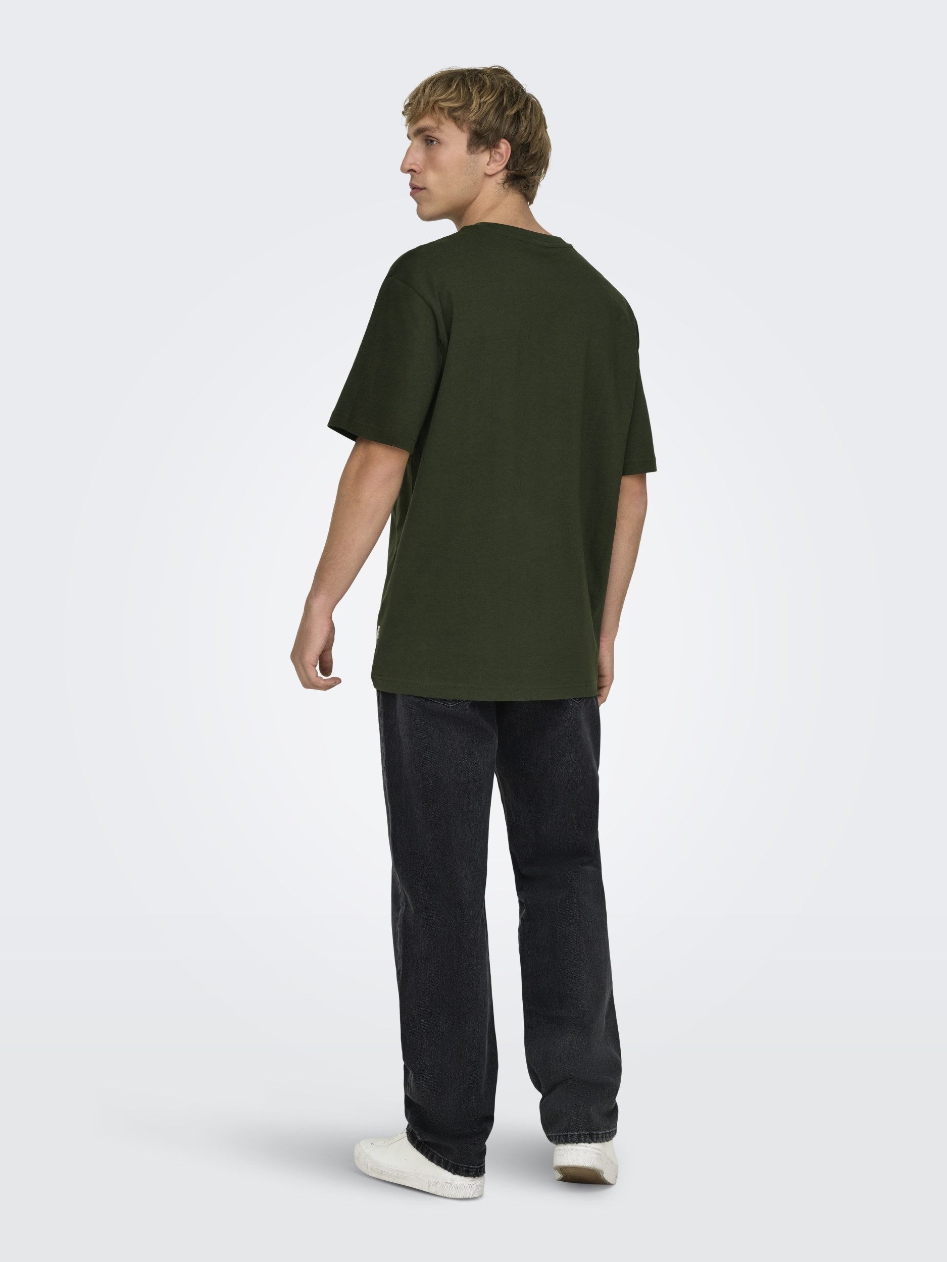 ONLY & SONS 5-Pocket-Jeans ONSEDGE STRAIGHT BLACK 6985 TAI DNM