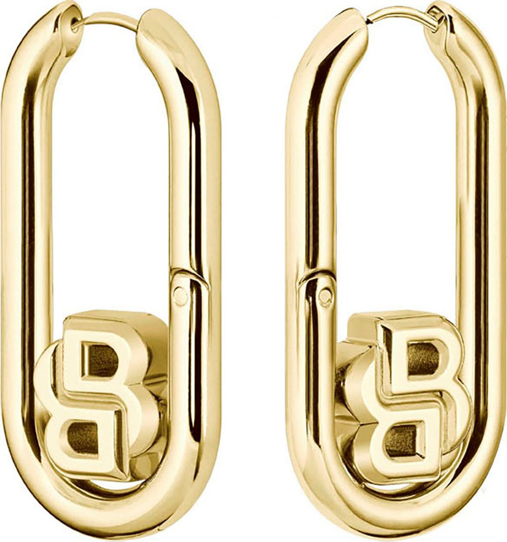 BOSS Paar Creolen DOUBLE B SWING, 158062...