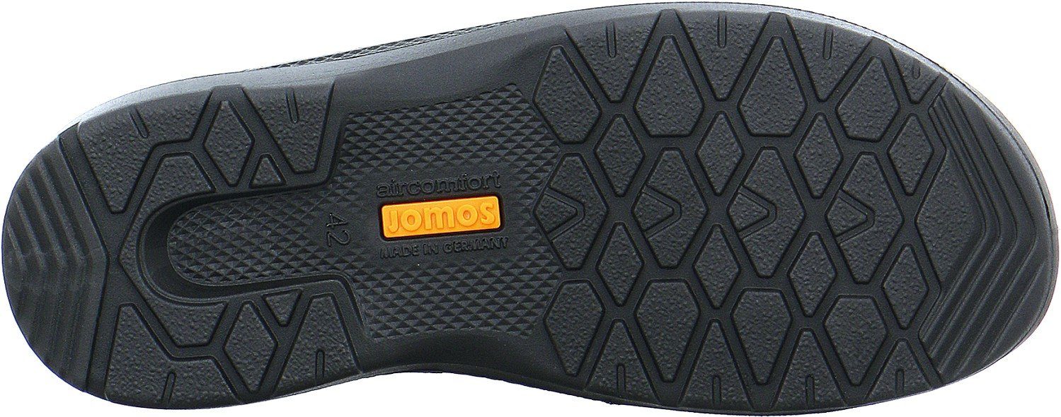 Jomos Trekkingsandale "Korsika" braun Nubukleder Klettverschluss Jagdschuh Outdoorsandale Made in Germany