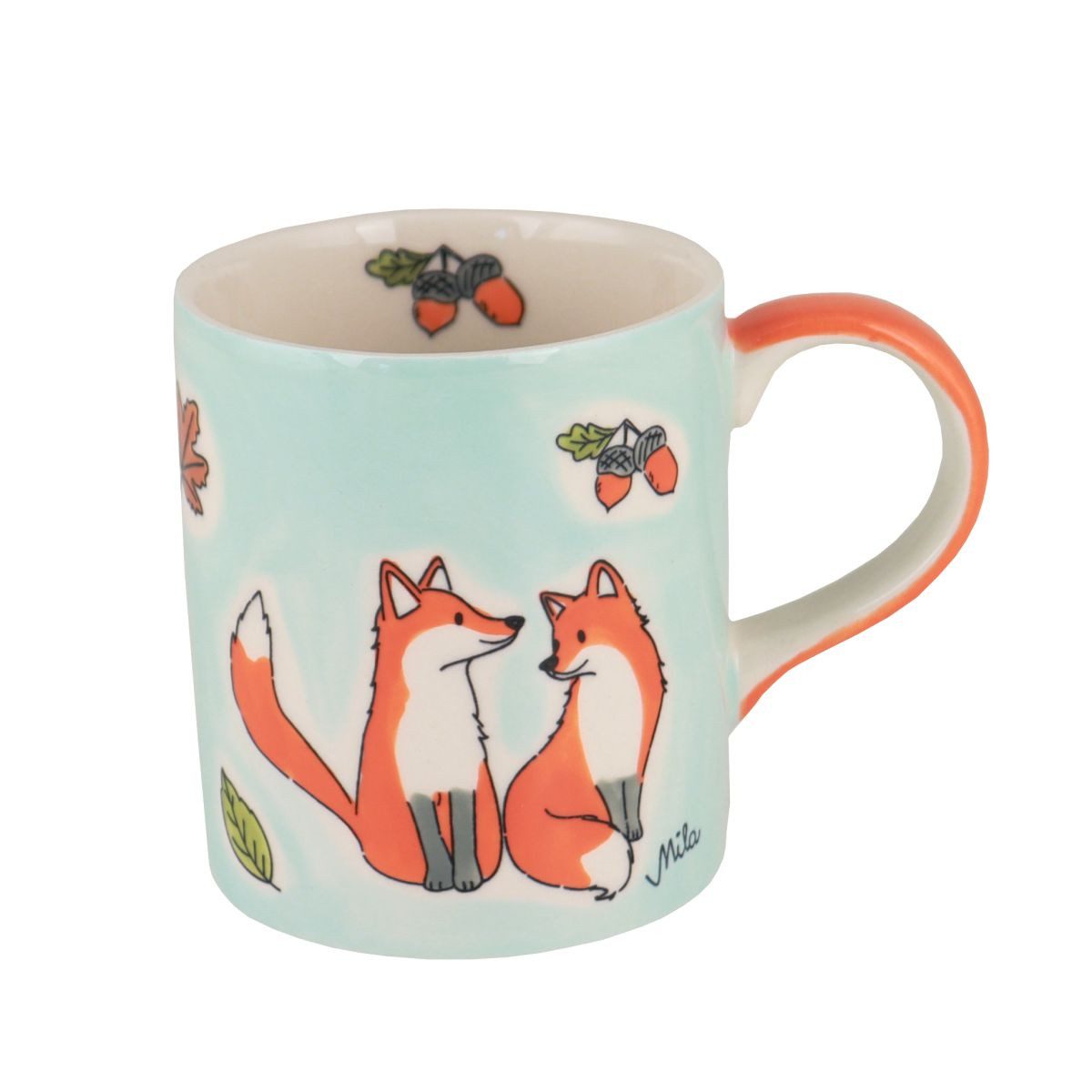 Mila Becher Mila Keramik-Becher Fox in Love, ca. 250ml, Keramik