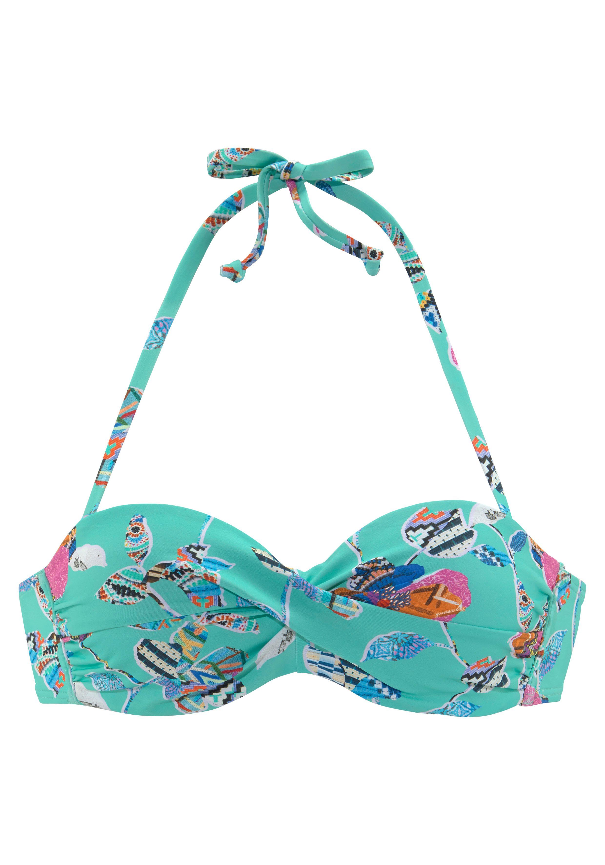 Sunseeker Bügel-Bandeau-Bikini-Top Jam, mit Wickeloptik günstig online kaufen