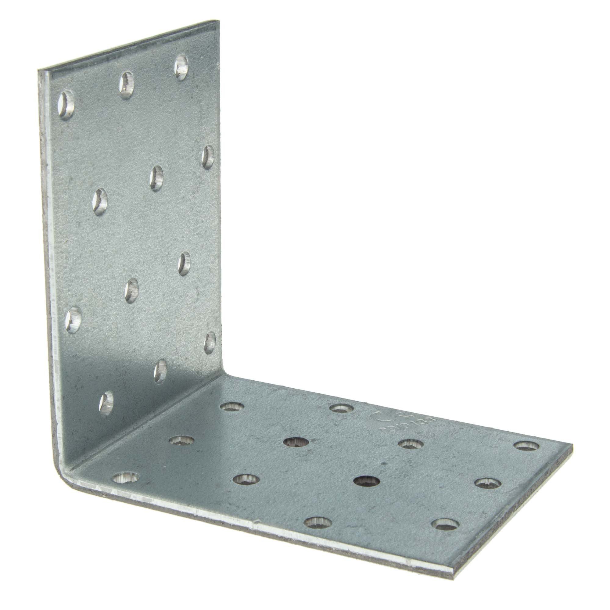 MASTERPROOF PROFESIONAL Winkelverbinder Lochplattenwinkel Winkelverbinder, feuerverzinkt