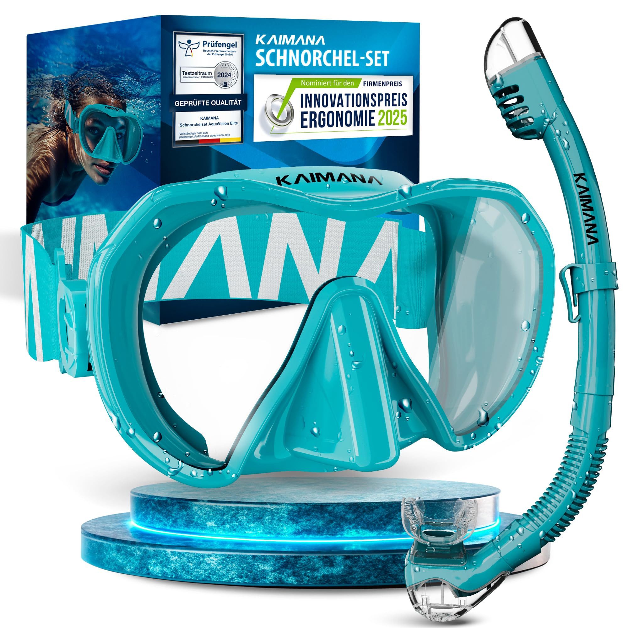 KAIMANA Tauchermaske AquaVision Prolite Schnorchelset für Erwachsene inkl. günstig online kaufen