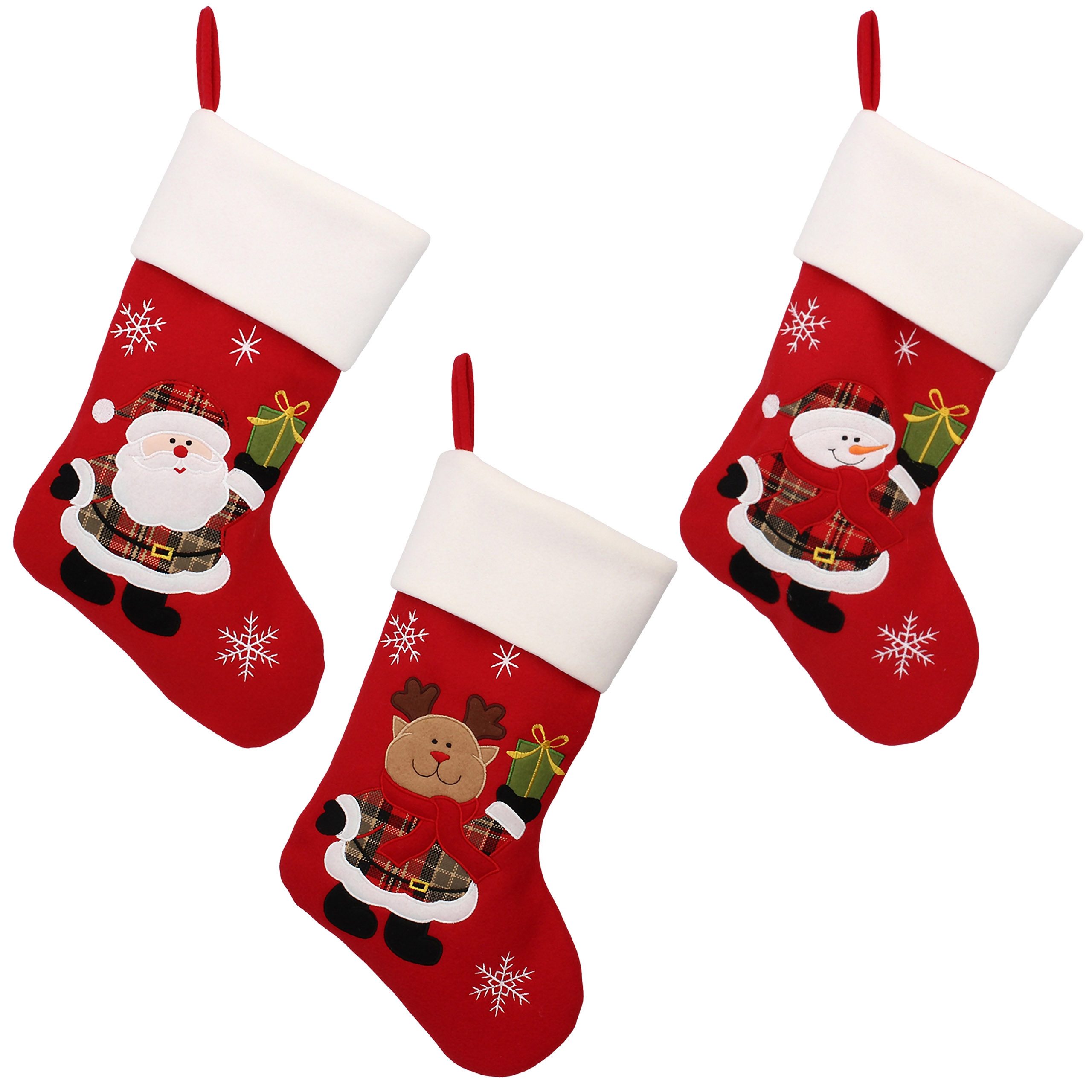 Sarcia.eu Weihnachtsfigur ROT, Geschenksocke, WEIHNACHTS-Socke vom günstig online kaufen
