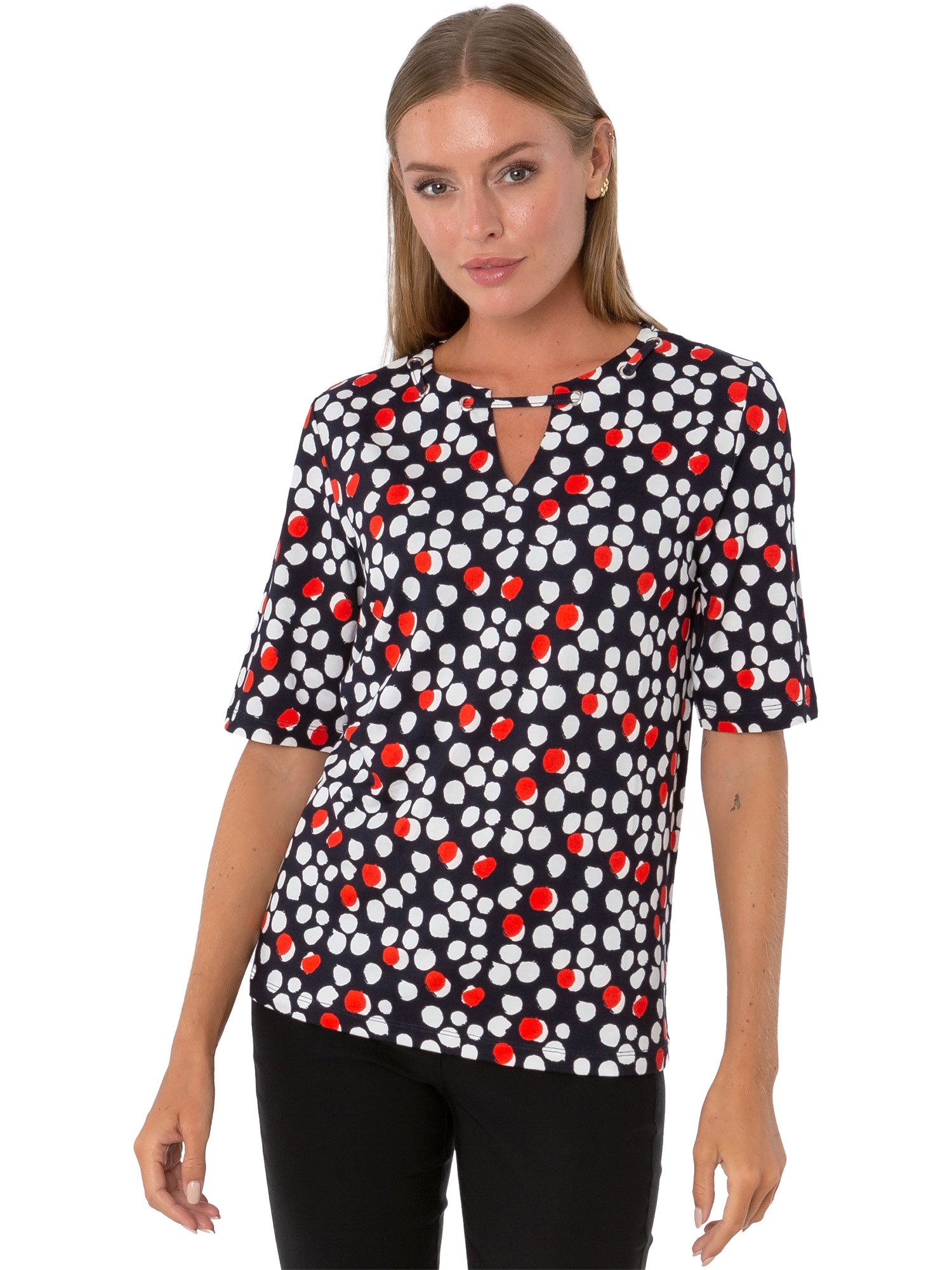 Estefania for woman Kurzarmshirt 194-1240, mit günstig online kaufen