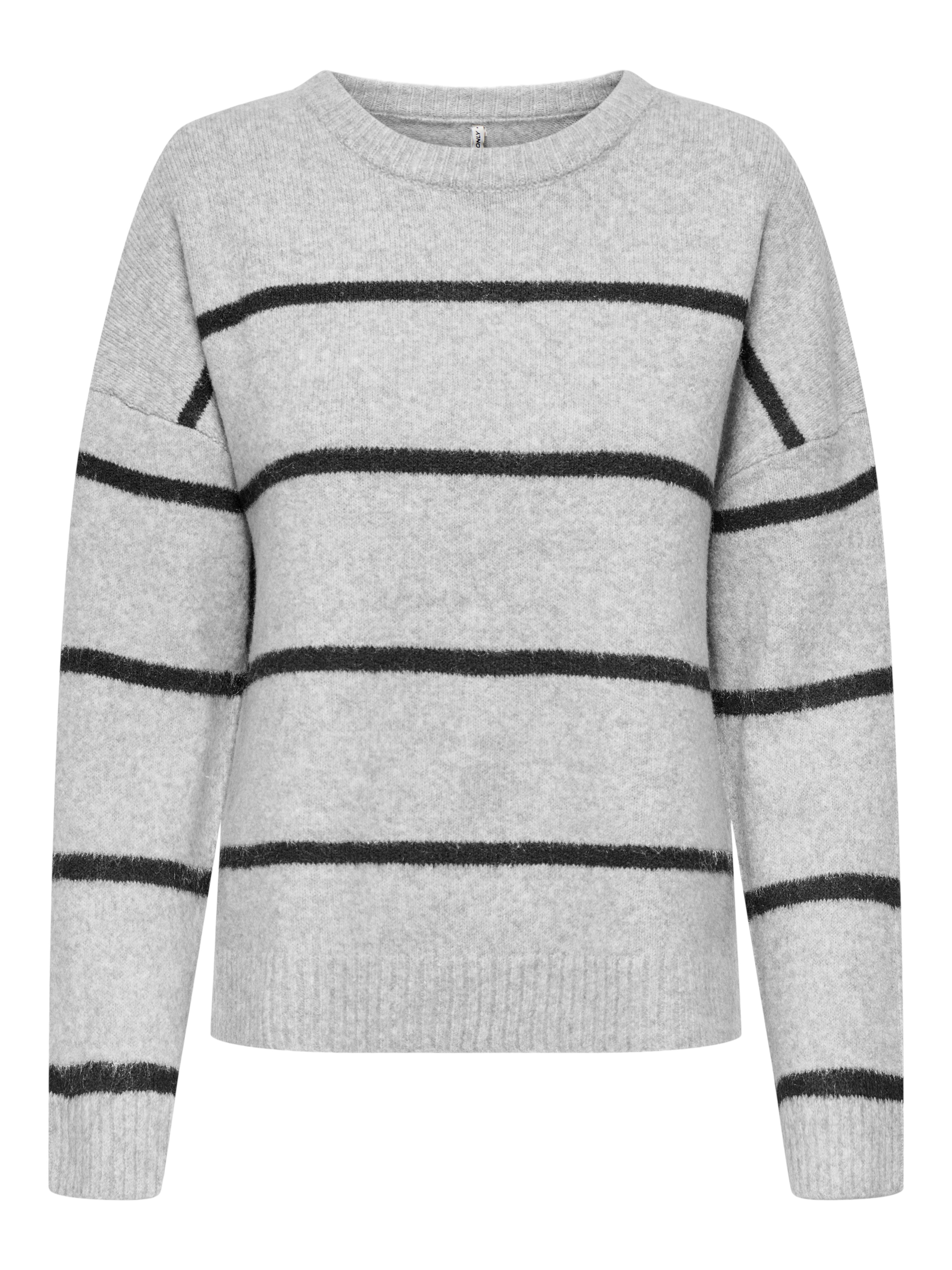 ONLY Strickpullover ONLOXFORD LIFE LS STRIPE O-NECK KNT günstig online kaufen