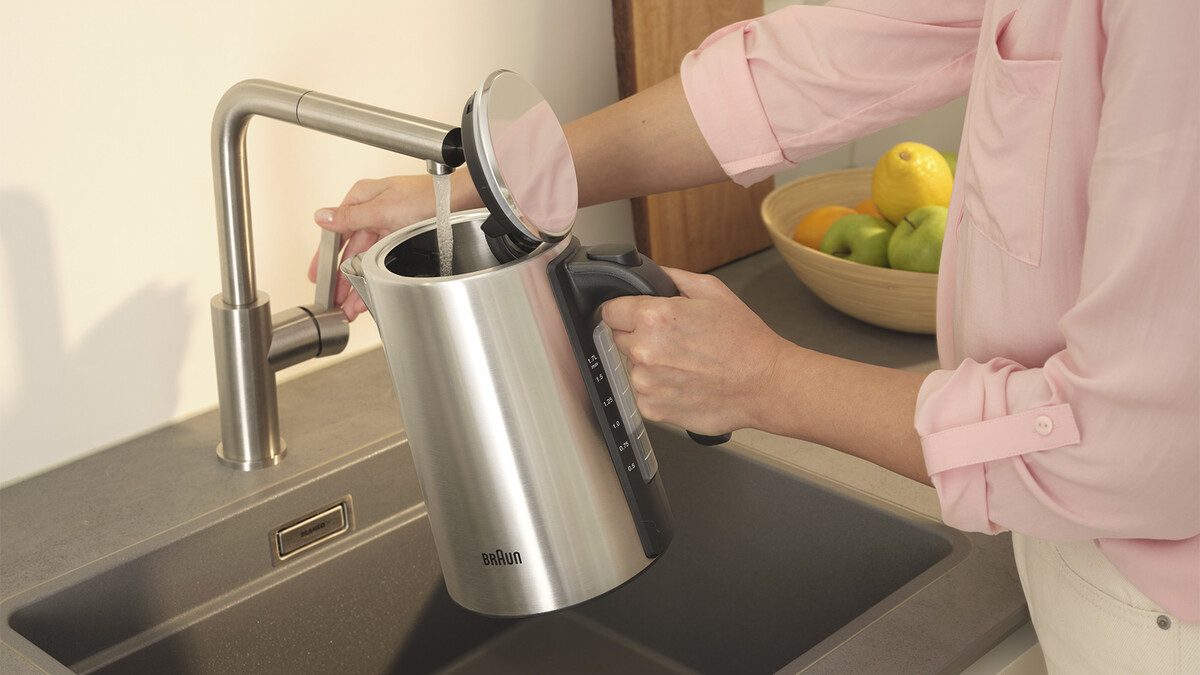 Braun Wasserkocher Identity WK 5200 BK, 1,7 l, 2200 W – Bild 4 von 5
