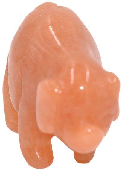 Firetti Tierfigur (1 - St), Anlass Schwein zu jedem Schmuck Farbstein Perfekt Dekofigur Geburtstag, Geschenk Weihnachten! Edelstein Karneol