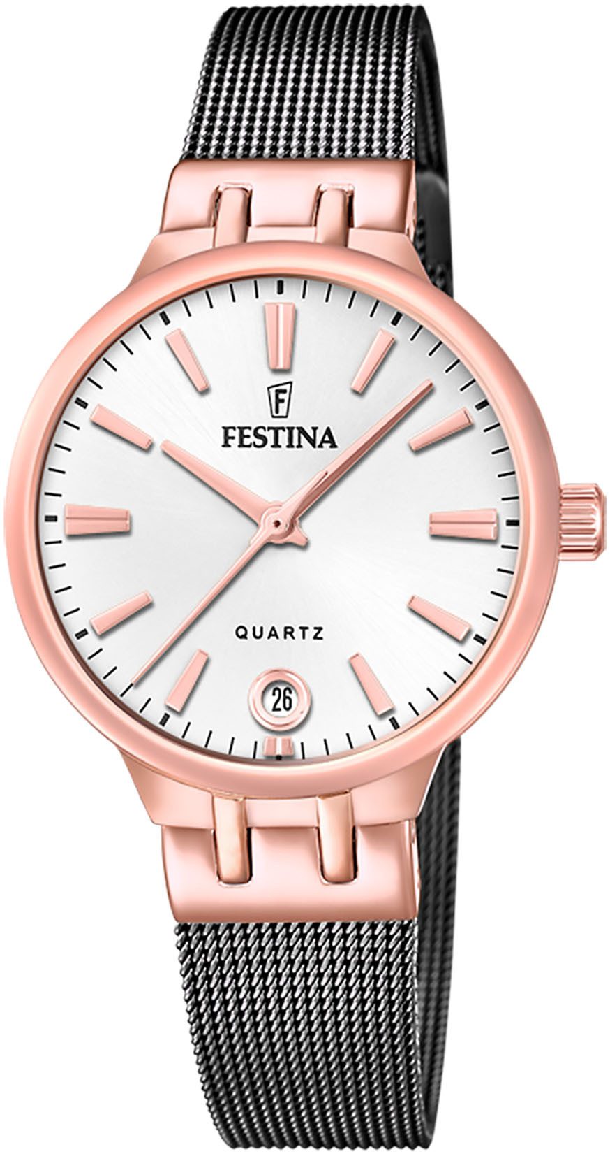 Festina Quarzuhr Mademoiselle F20717/1, Armbanduhr, Damenuhr, günstig online kaufen
