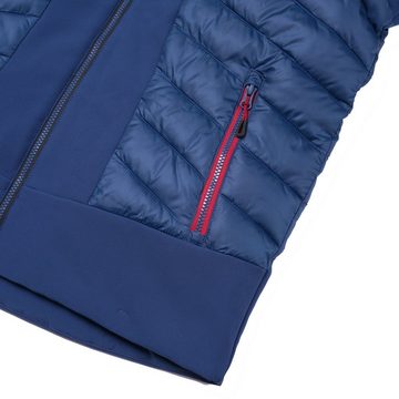 Icepeak Softshelljacke H SOFTSHELLJACKE FREMONT mit dezenten Logoschriftzügen und Patch am Oberarm