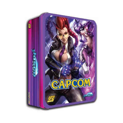 Capcom Sammelkarte Jasco Games - Capcom Special Edition Tin - UFSCT02, inklusive 6 Booster Packs - englische Sprachausgabe