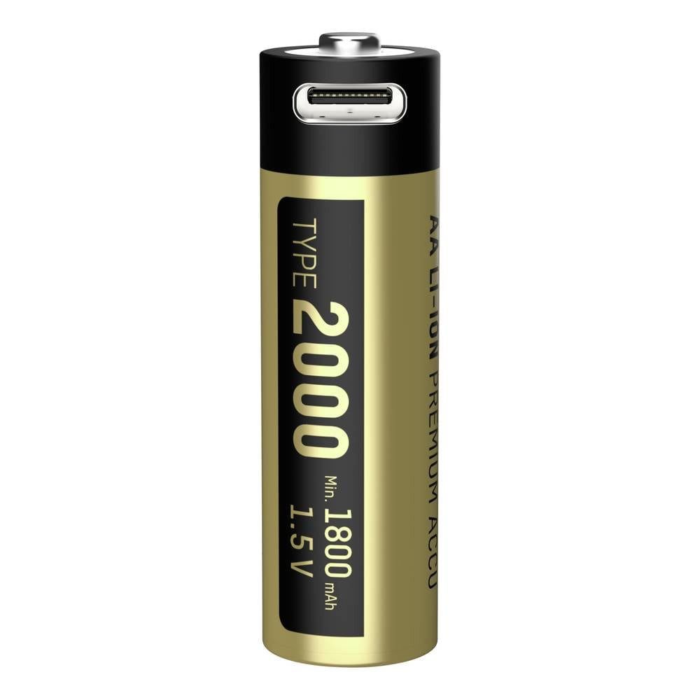 ANSMANN AG Premium Li-Ion Akkus 1.5V Mignon AA Typ 2000 min. 1800 mAh 1312-0039 Akku