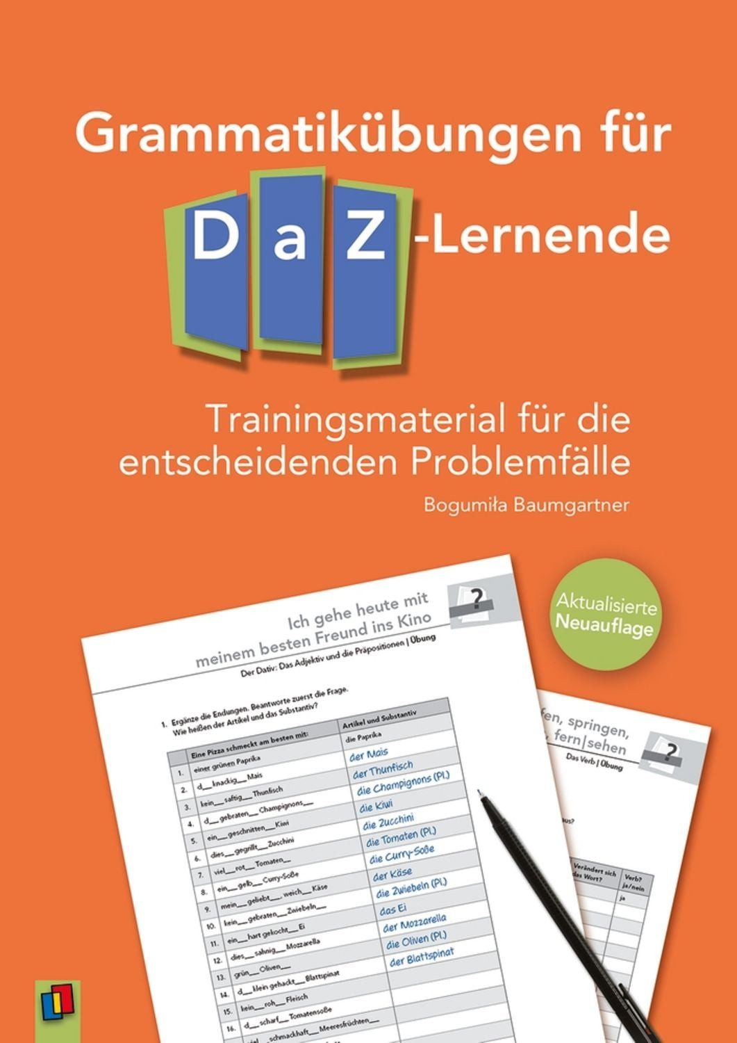 Grammatikübungen für DaZ-Lernende / Bogumila Baumgartner