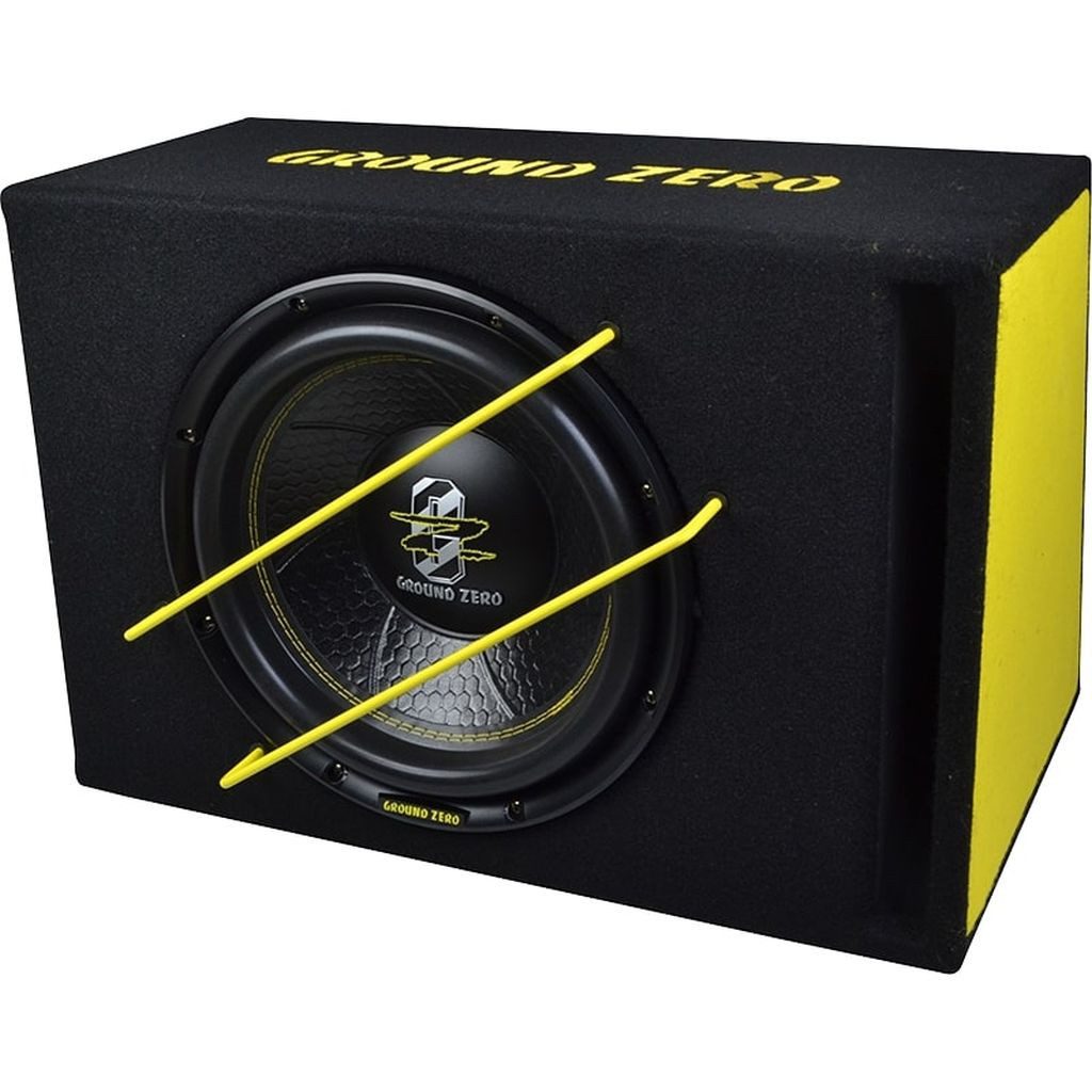 Ground Zero GZIB 12SPL 30 cm SPL Bassreflex Gehäusesubwoofer Auto-Subwoofer (max.: W 30 cm)