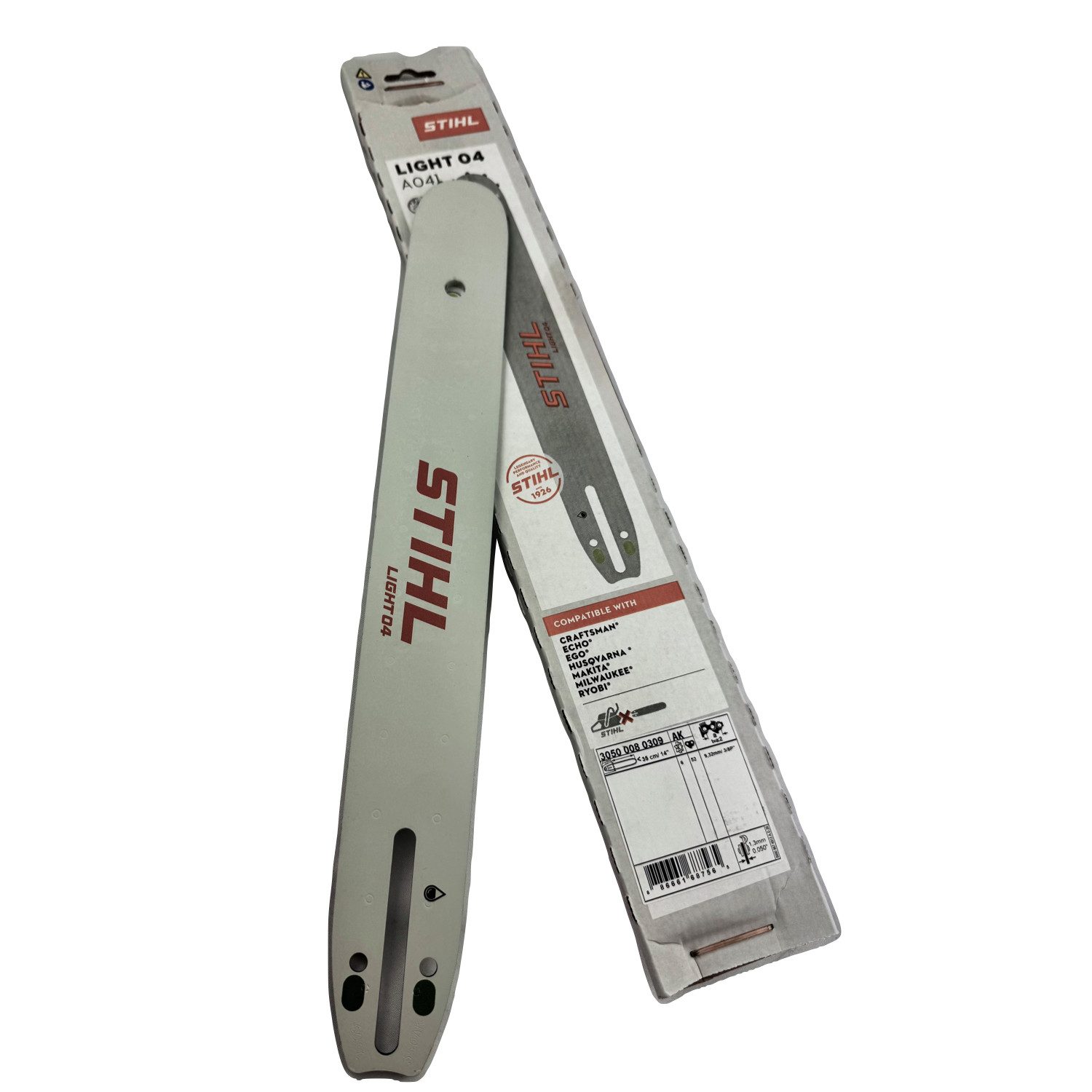 STIHL Führungsschiene STIHL Führungsschiene LIGHT 04 35cm 1,3mm, 3/8“P/6 A041 30500080309, (1-St)