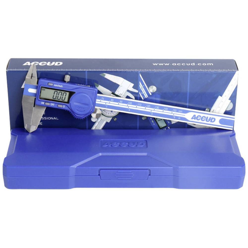 ACCUD Messschieber Digitaler Messschieber 200 mm 1601075