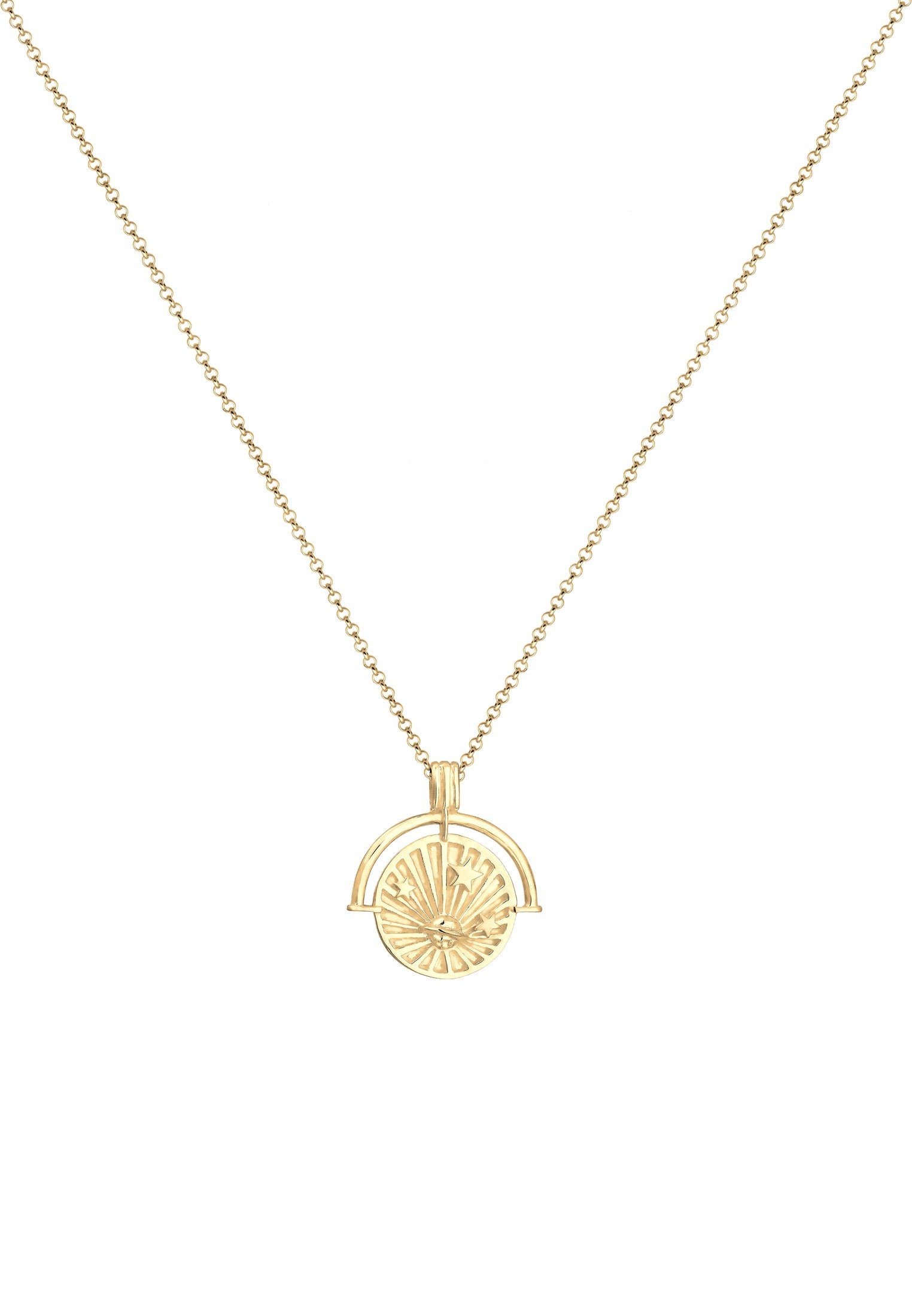 Elli Kette mit Anhänger Astro Plättchen günstig online kaufen