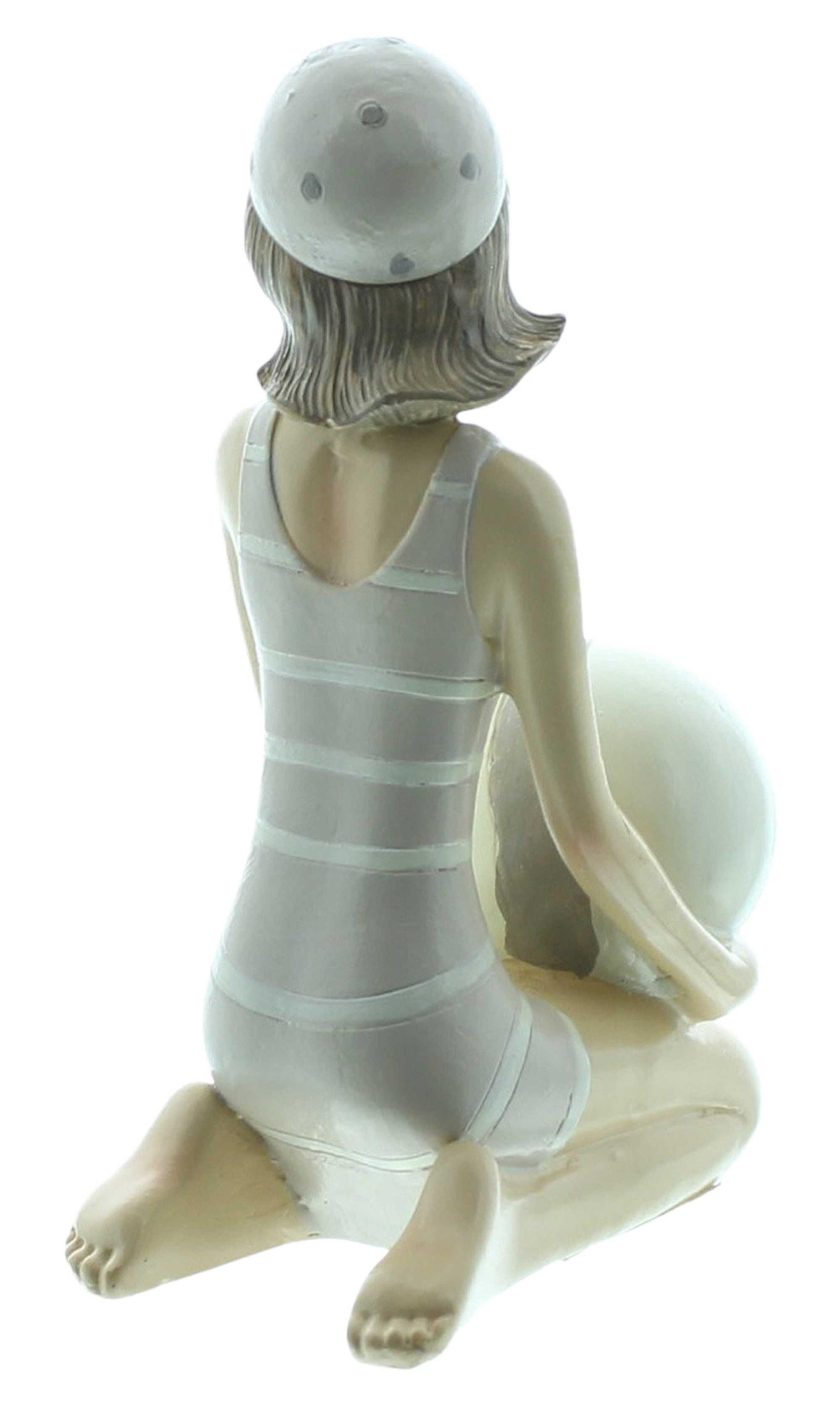 Frank Flechtwaren Dekofigur Figur "Stranddame"