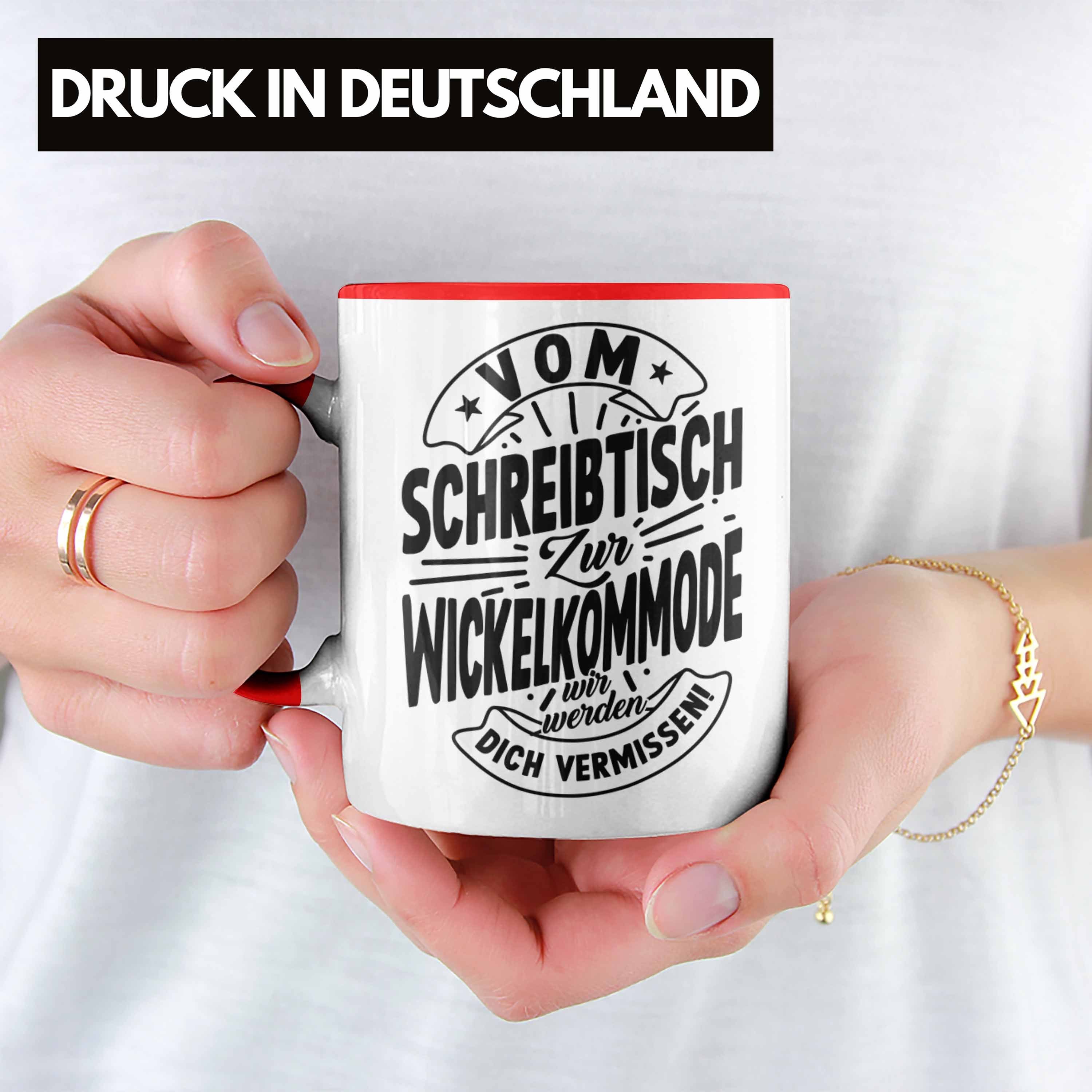 Kaffeetasse Mutterschutz Geschenk Rot Trendation Tasse Kollegi Mutterschutz Tasse Abschied