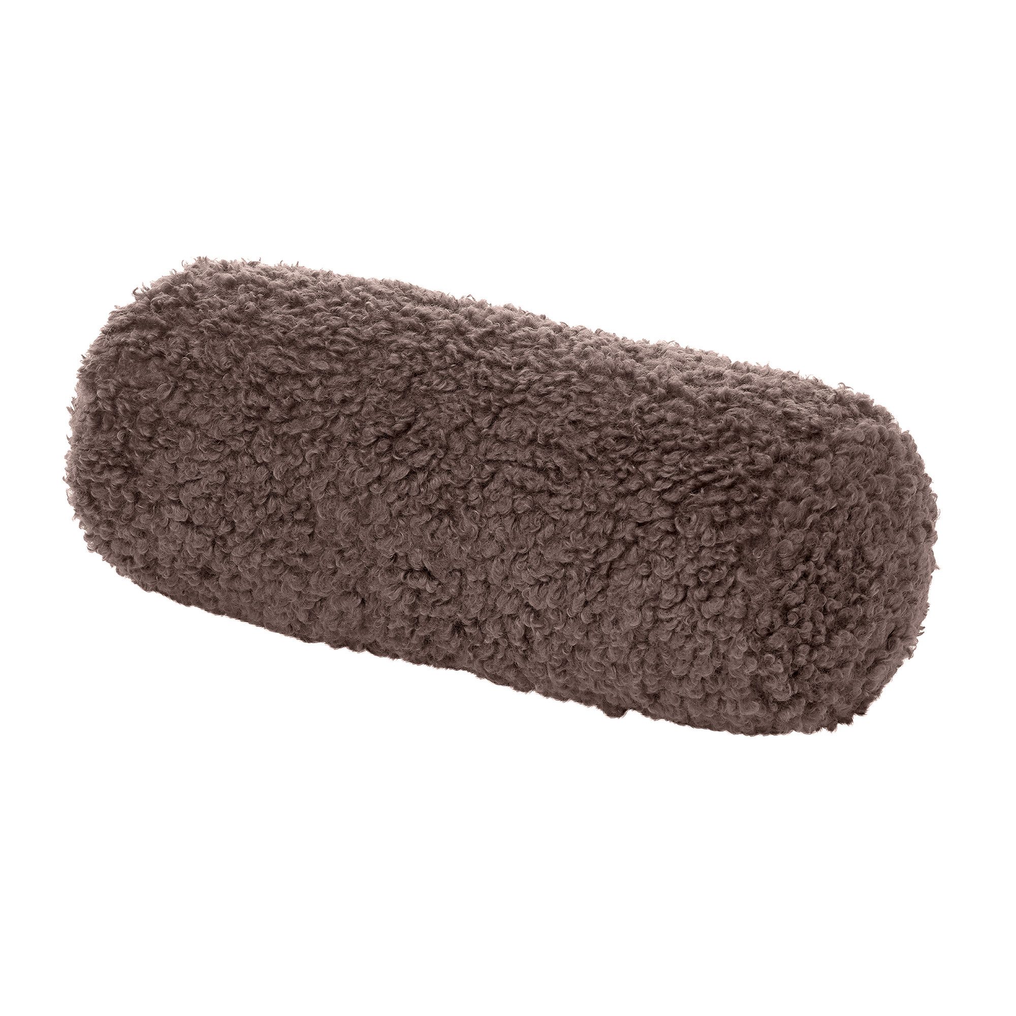 blomus Yoga Bolster -TEDDY- Kissen, Nackenkissen, Nackenrolle: Modernes Design, weiches Bolsterkissen, Vielseitig nutzbar, komfortabel