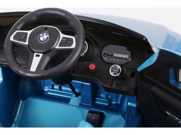 TPFLiving Elektro-Kinderauto Go-Kart mit EVA und Kunststoffreifen zum Driften, Belastbarkeit 30 kg, Kinderfahrzeug mit Sicherheitsgurt und Fernbedienung - Farbe: Blau