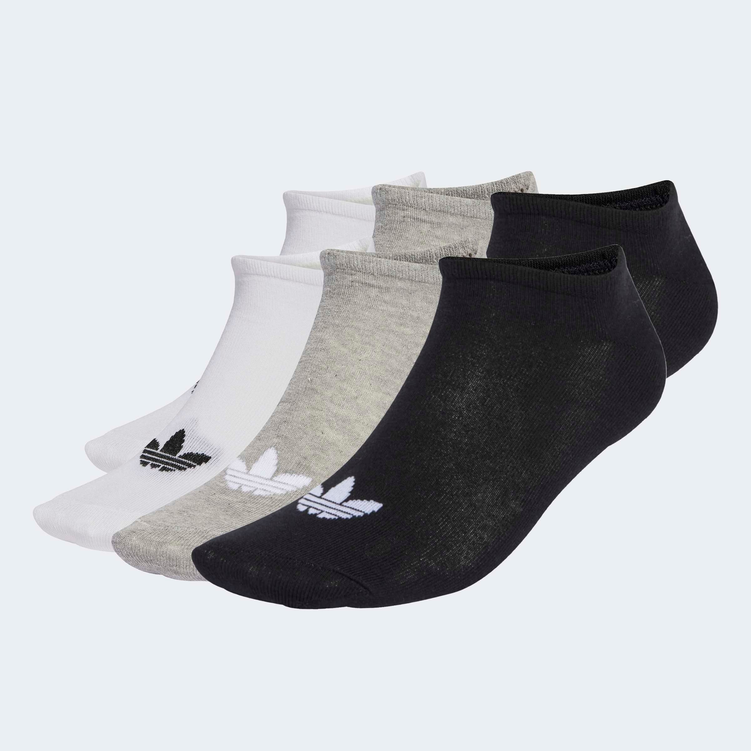 adidas Originals Sportsocken LINER SOCKS 6P für sportliche Aktivitäten, extrakurzer Schnitt, niedrig geschnitten