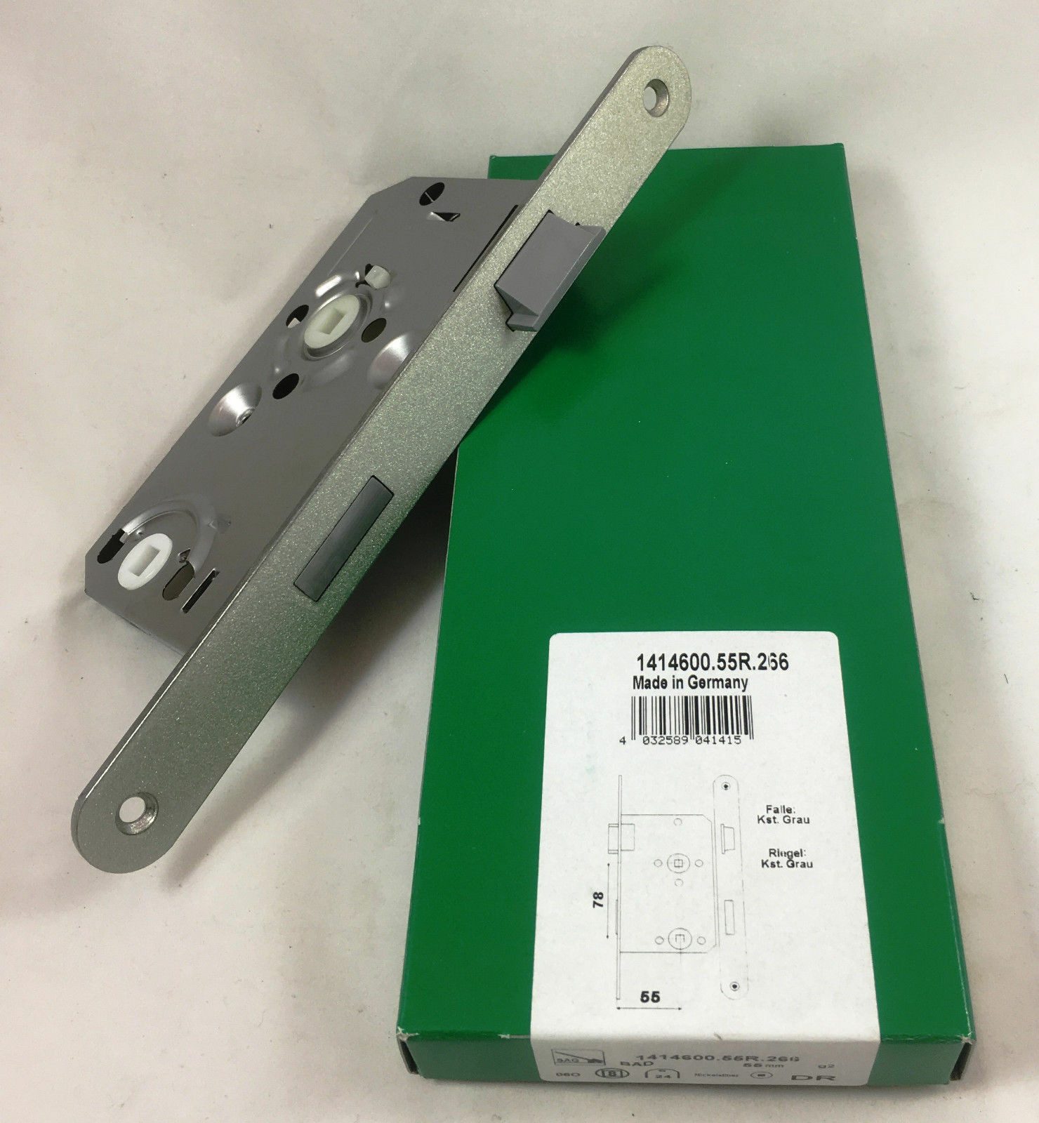 SAG Einsteckschloss WC-Einsteckschlösser für Wohnraumtüren nach DIN R Klasse 1