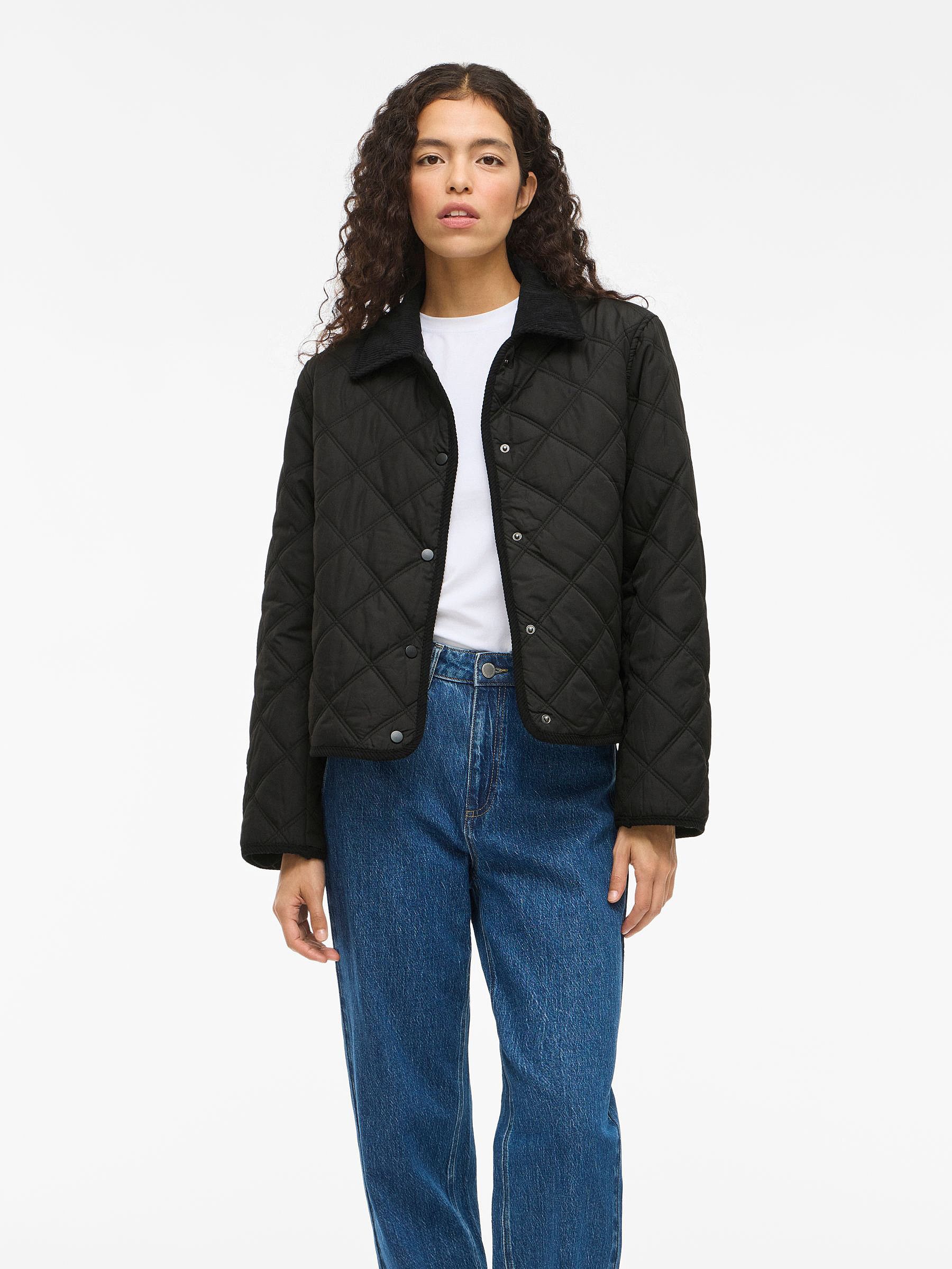 Vila Blouson Stepp-Design mit Druckknöpfen - günstig online kaufen