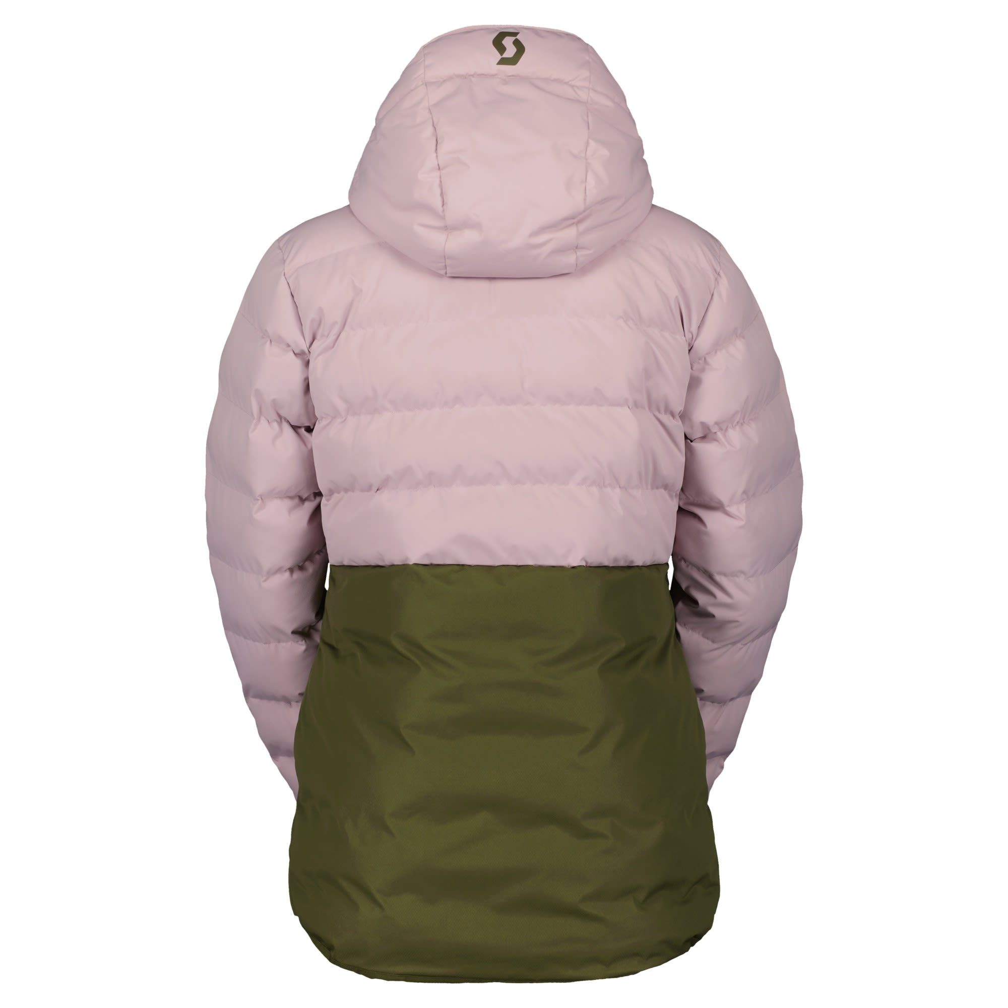 Scott Winterjacke Scott W - Fir & Jacket Pink Ultimate Cloud Green Damen Warm Ski
