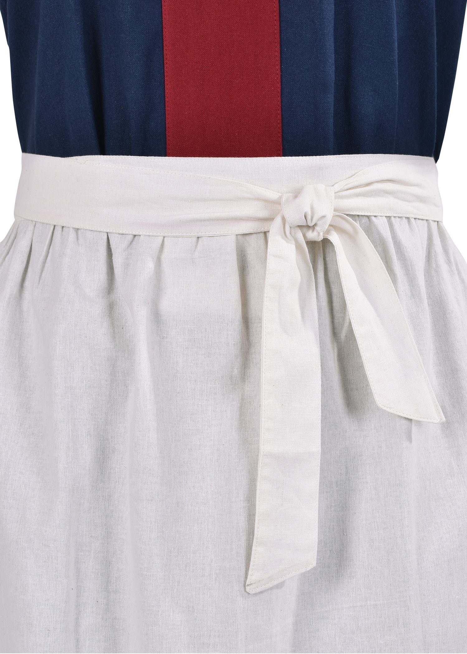 Battle Merchant Burgfräulein-Kostüm Mittelalter Schürze, Natur