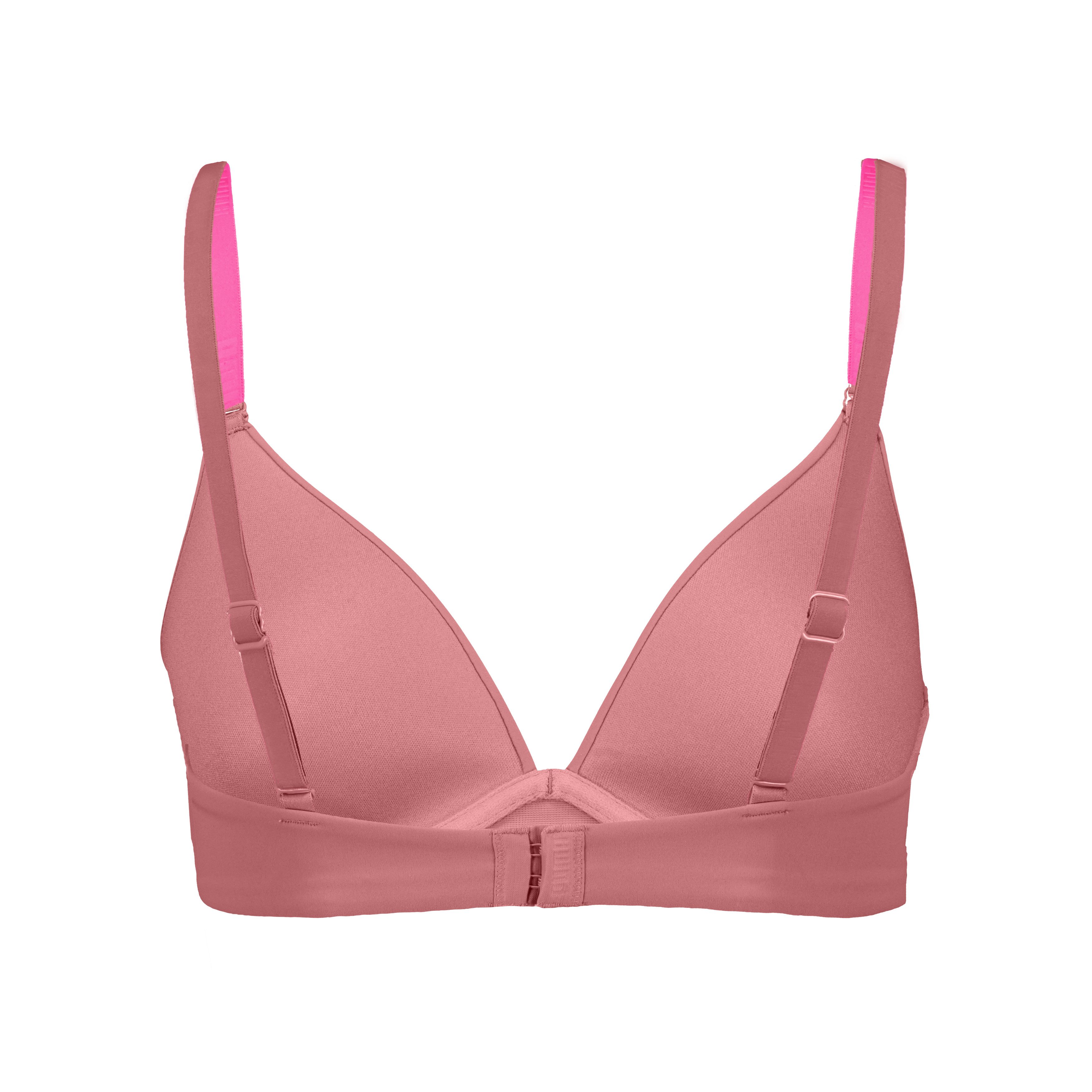 PUMA Soft-BH PUMA WOMEN MICROFIBER SOFT PADDED BRA 1P mit wendbaren und verstellbaren Trägern, Logodruck vorn – Bild 5 von 5