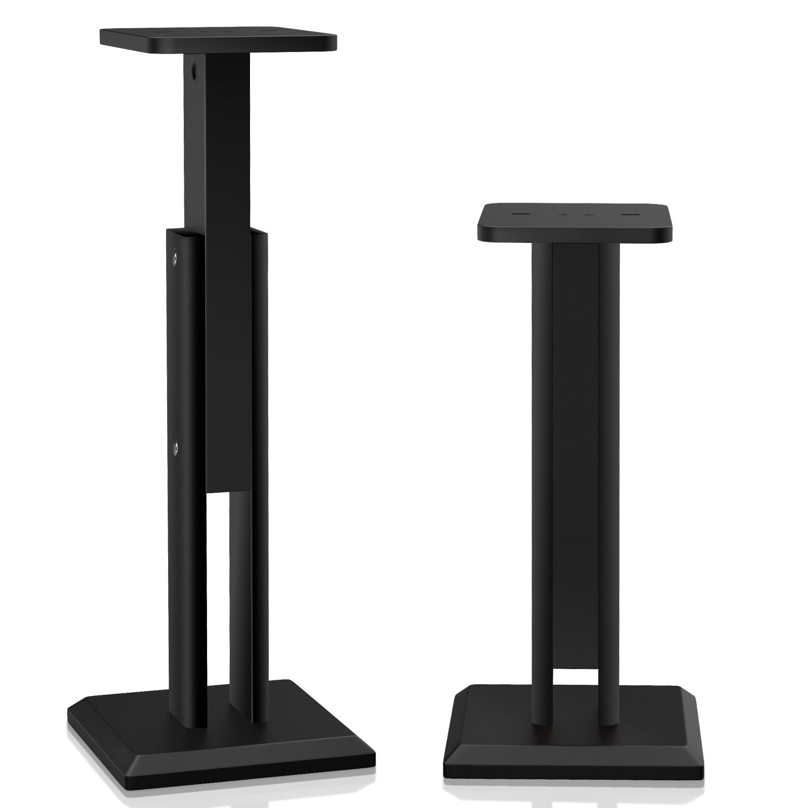 XERSEK Lautsprecherständer 2 Holz Standfüße Boxenständer 65-85cm Ständer für Lautsprecherboxen, (2-tlg., Höhenverstellbar, von 4 bis 10 Zoll, 20kg Tragkraf)