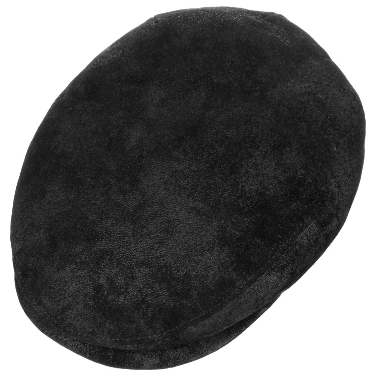 (1-St) Flat in Schirmmütze mit Stetson schwarz Cap the Made EU Schirm,