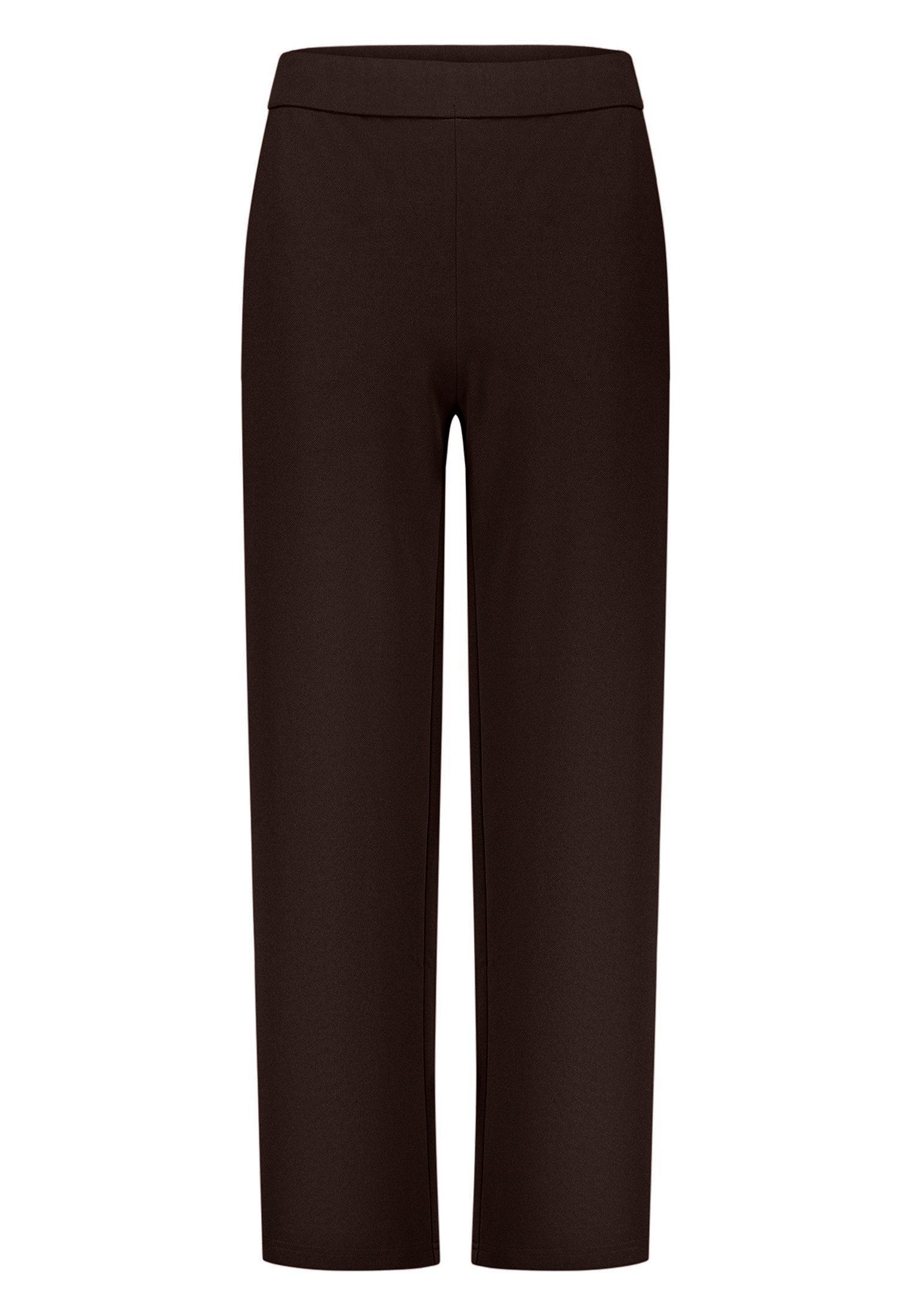 Zero Stoffhose Damen mit weitem Bein Struktur