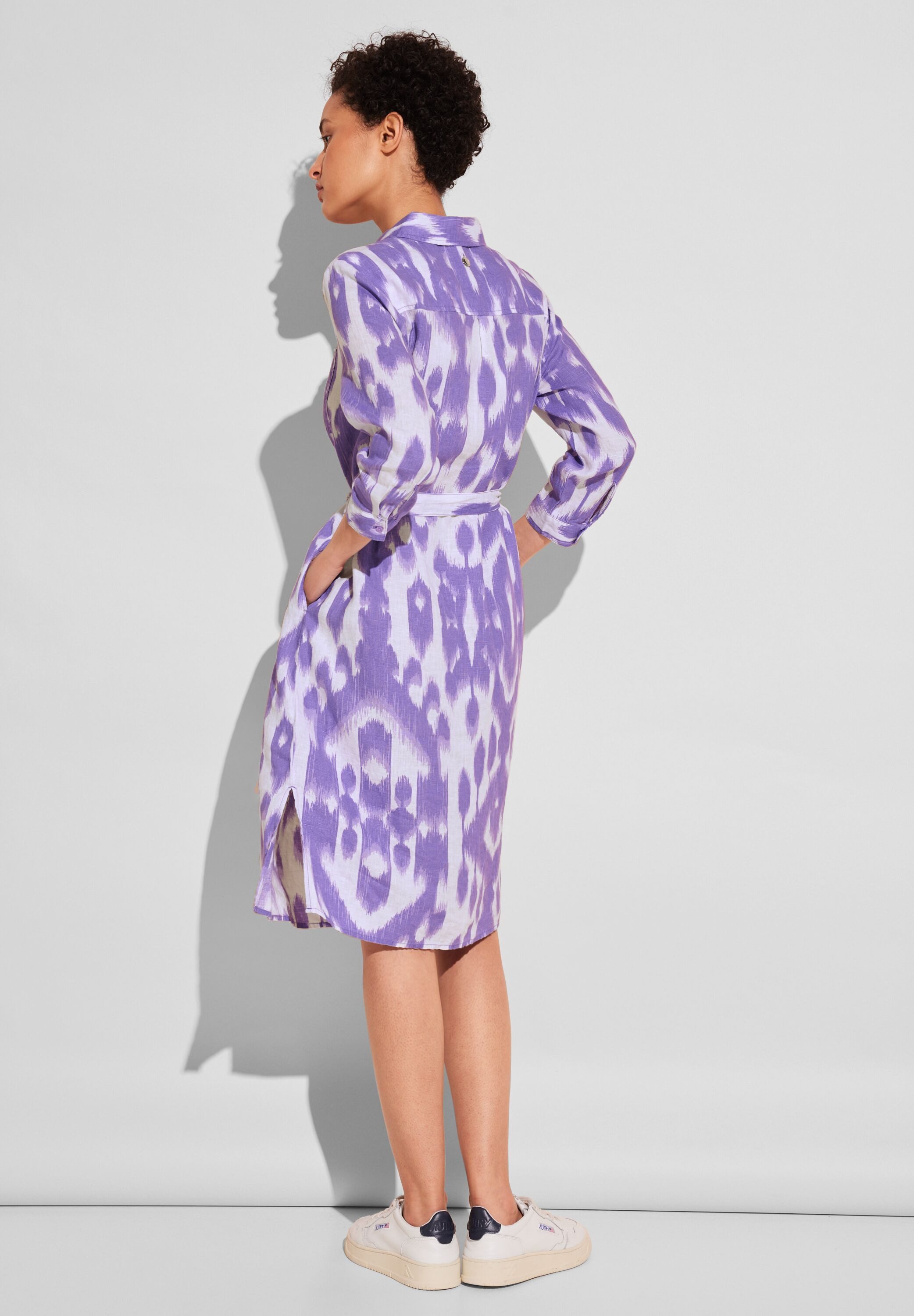 STREET ONE Blusenkleid aus Leinen