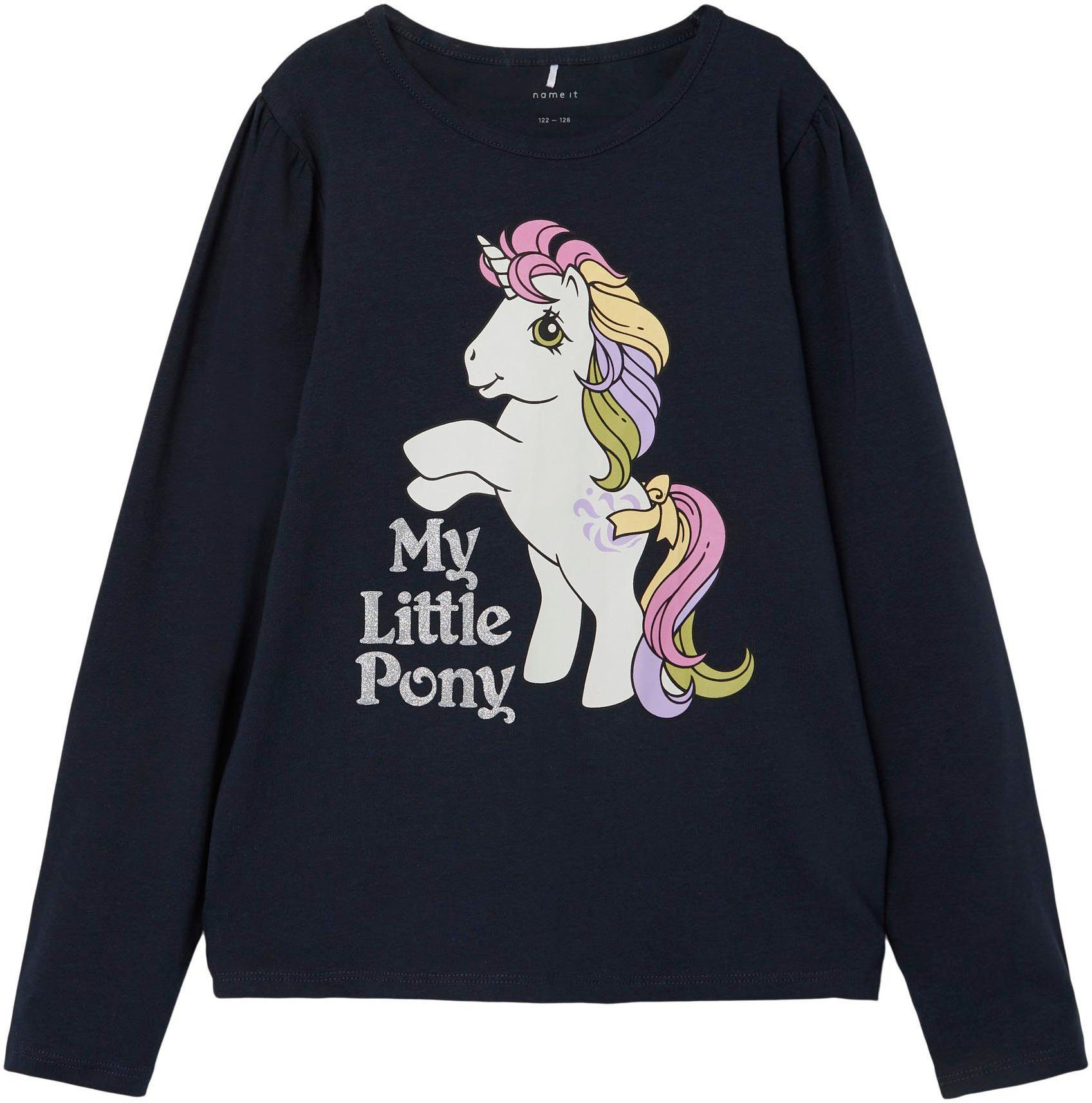 Name It Langarmshirt NMFNOMSA MLP LS TOP NOOS CPLG mit My Little Pony Druck