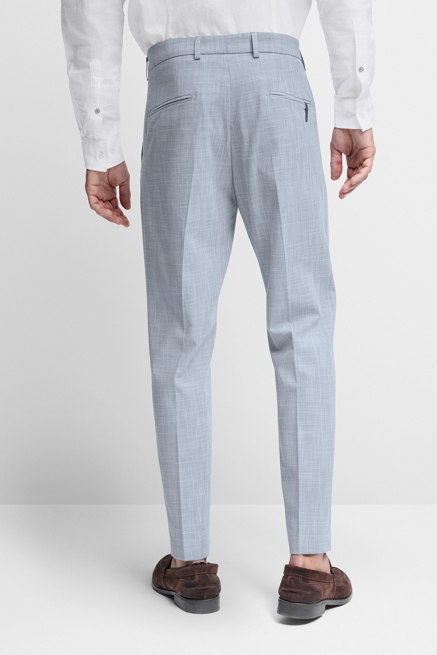 Cinque Anzughose CIBEPPE Tapered-Fit, mit dezenter Struktur, normale Leibhöhe