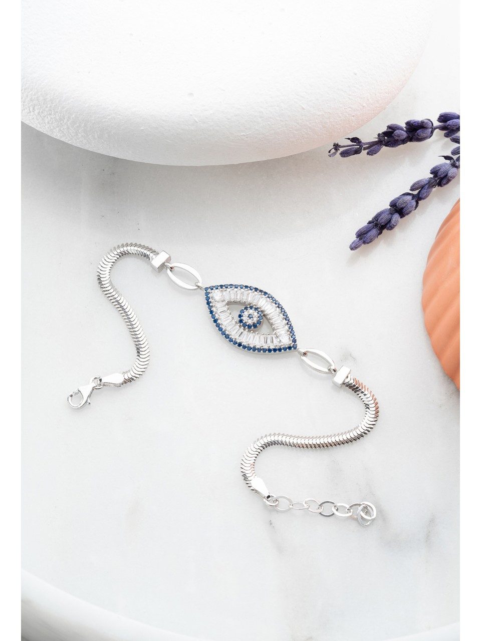 Nisan Ketten und Armband Set, Silber Armband, Rhodiumbeschichtet mit Zirkon günstig online kaufen