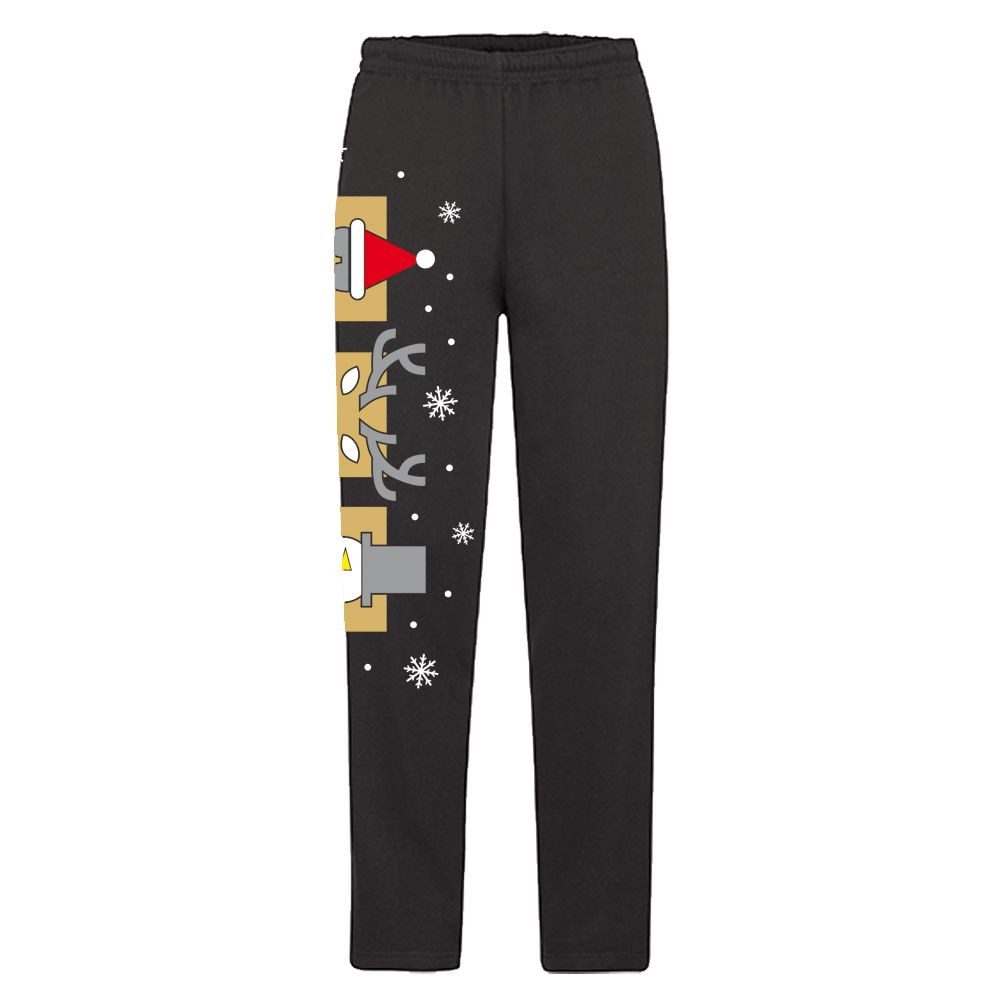 G-graphics Sweatpants Santa – Rentier – Schneemann Jogginghose / Pants mit Print / Aufdruck