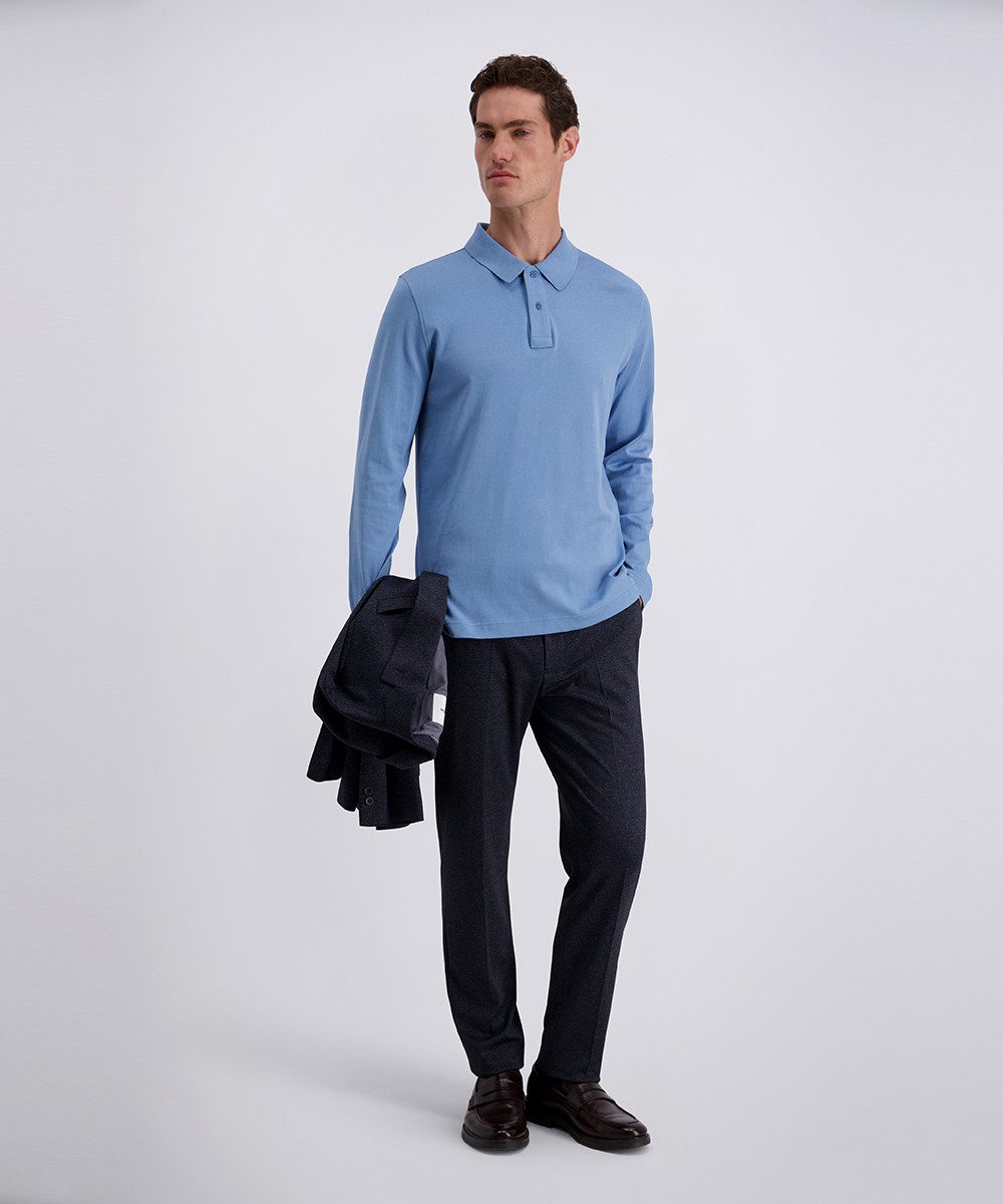 Pierre Cardin Langarm-Poloshirt in 2-Knopf-Form – Bild 5 von 5