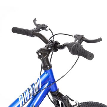 Vankel Kinderfahrrad 20 Zoll Kinderfahrrad Mountainbike Jungen Mädchen, 6 Gang, Kettenschaltung, 20 Zoll - 6-9 Jahre mit Hochwertige V-Bremse