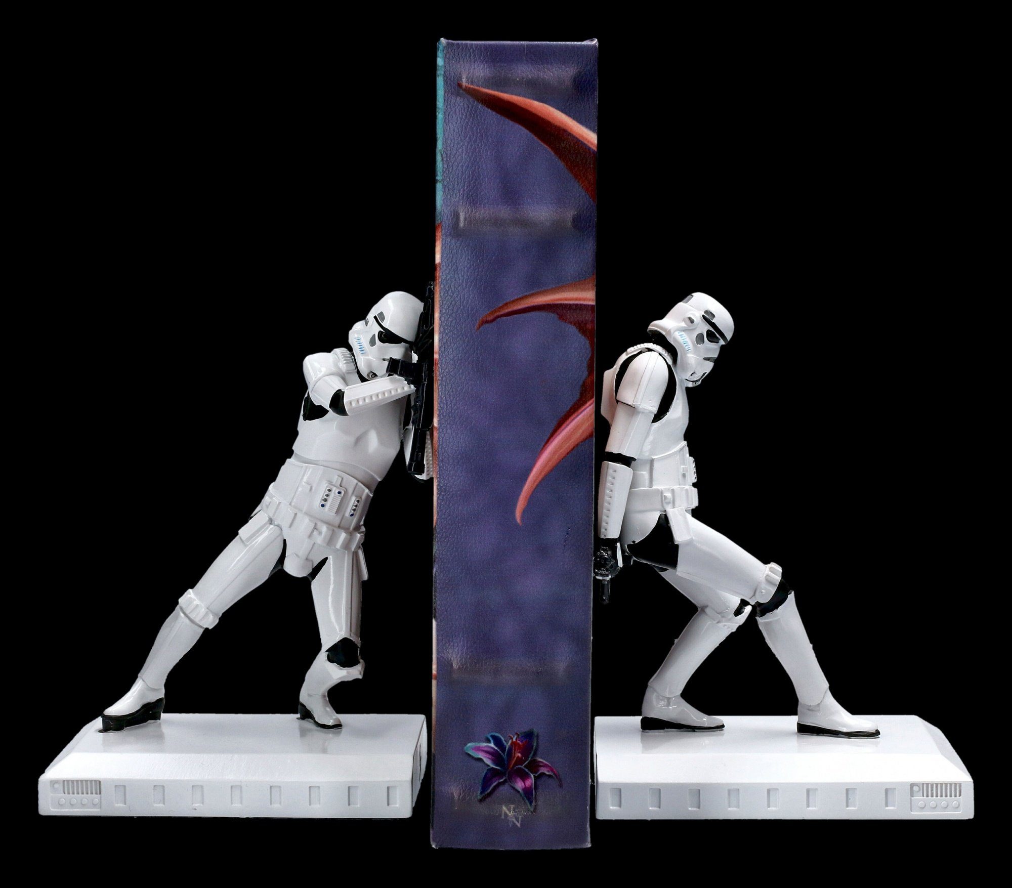 Figuren Shop GmbH Buchstütze Buchstützen - Stormtrooper - Dekoration Merchandise (2 St)