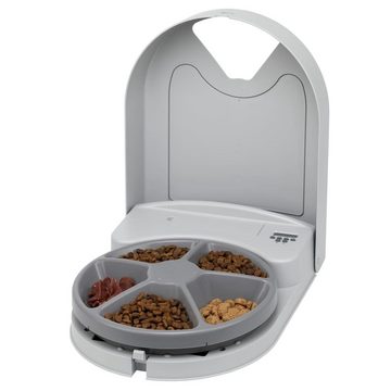 PetSafe Futterspender Futterautomat für 5 Mahlzeiten Eatwell mit Timer Grau