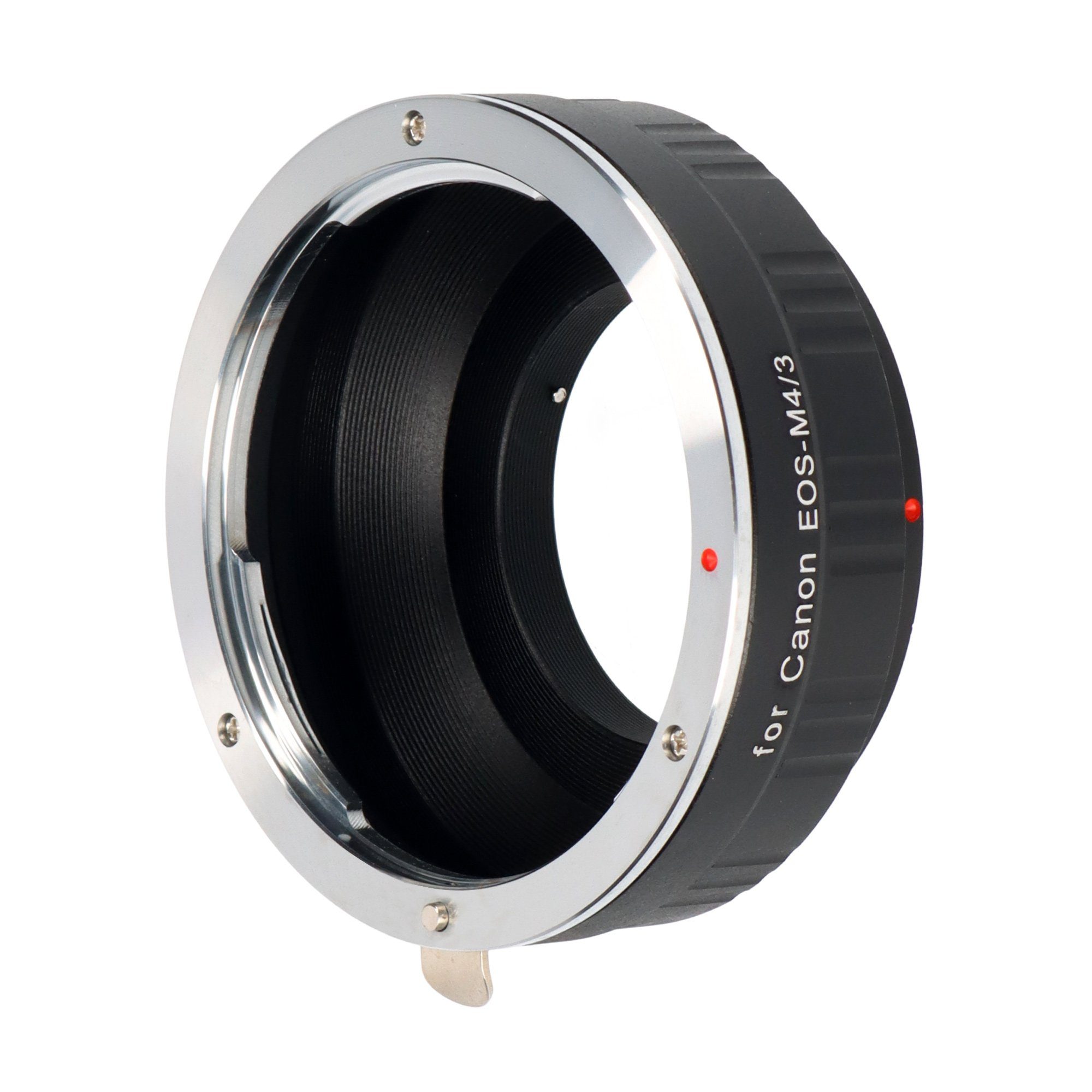 Objektivadapter Canon EF-Objektiv an Micro FourThirds Objektiveadapter