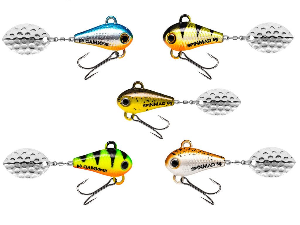 Kunstköder SpinMad - Originals 6 g - Starter-Set Allround