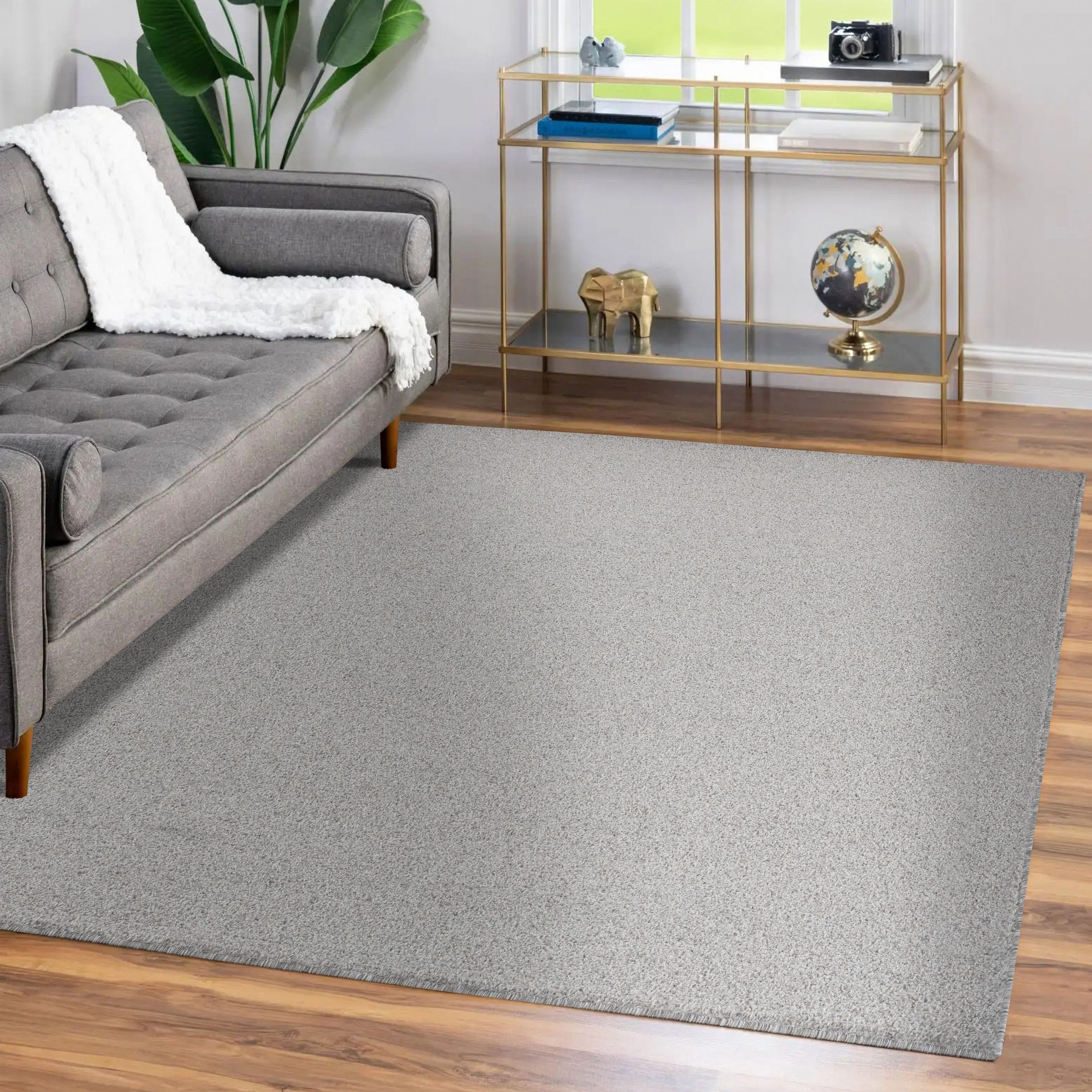 Teppium Teppich Unicolor - Einfarbig, Rechteckig, günstig online kaufen