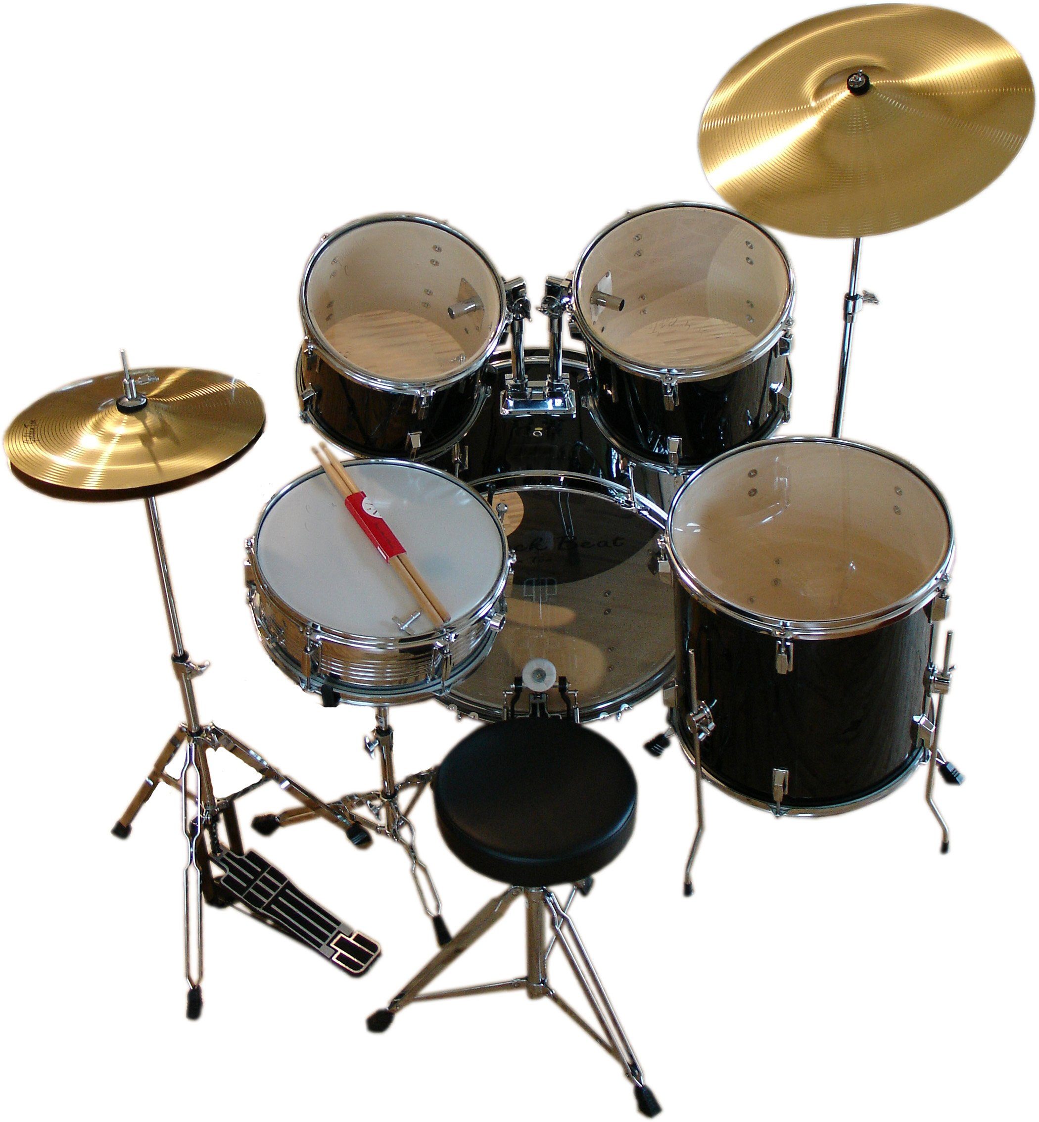 Schlagzeug Black Beat