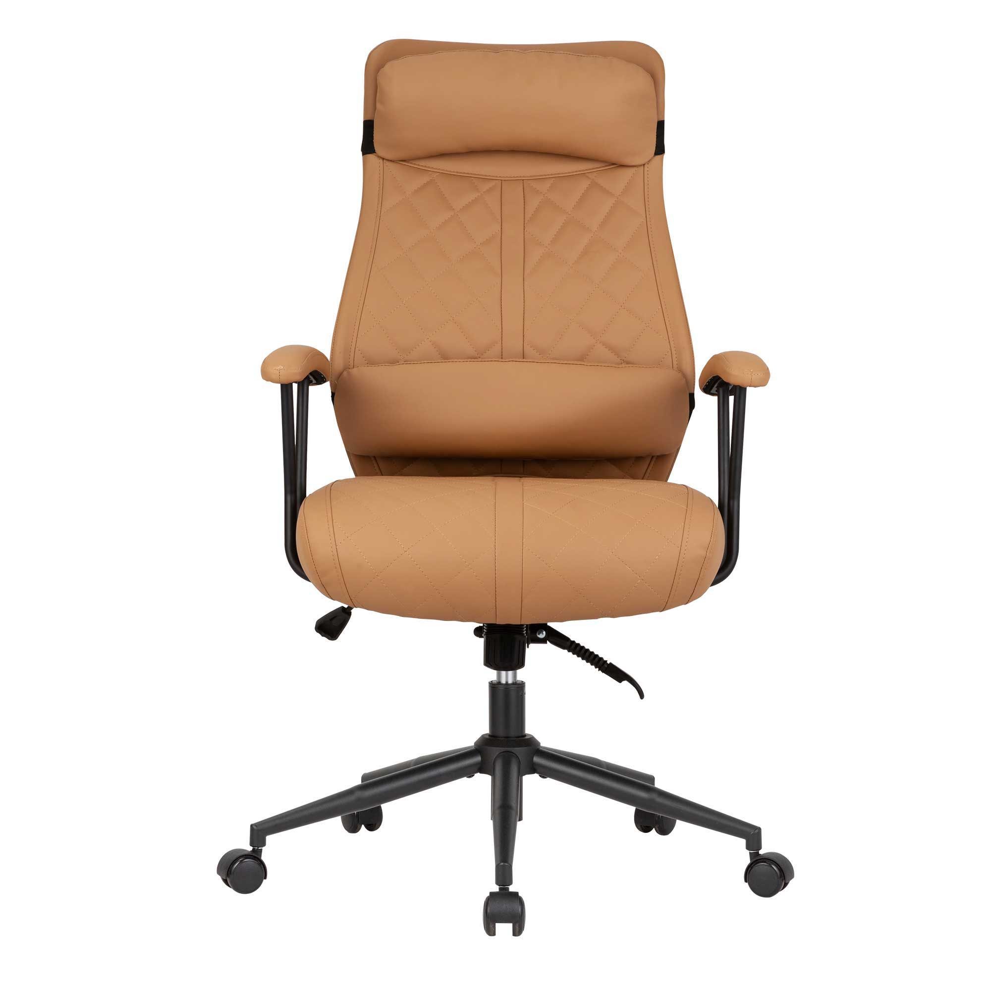 UEV Bürostuhl Ergonomisch aus Kunstleder, Schreibtischstuhl mit Verdicktes günstig online kaufen