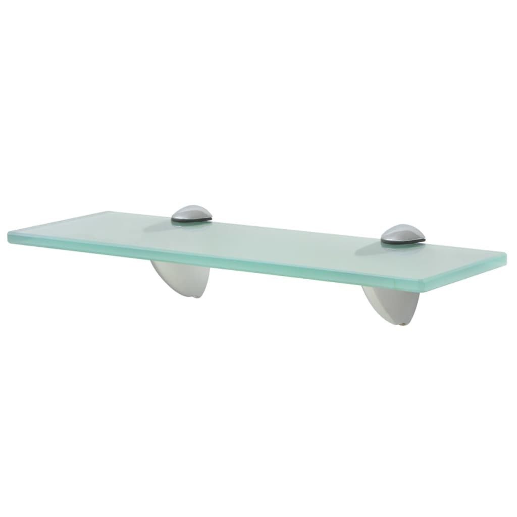 vidaXL Wandregal 30 x 20 cm Schwebendes Regal Glas 30x20 cm 8 mm
