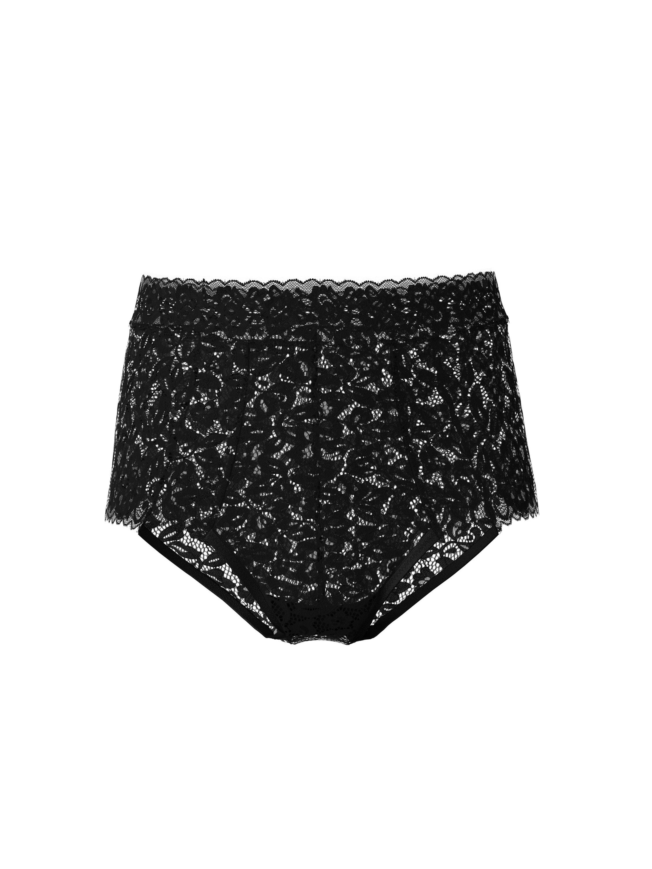 CALIDA Taillenslip Natural Comfort Lace Damen (1-St) weiche Spitze, elastisch und mit breitem Bund